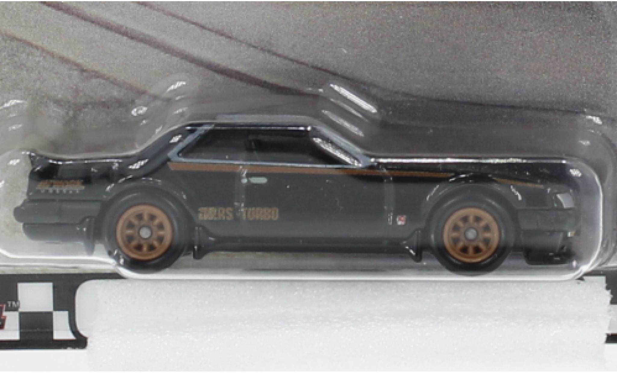 Nissan Skyline 1/64 Hot Wheels Premium RS (KDR30) black diecast model cars
