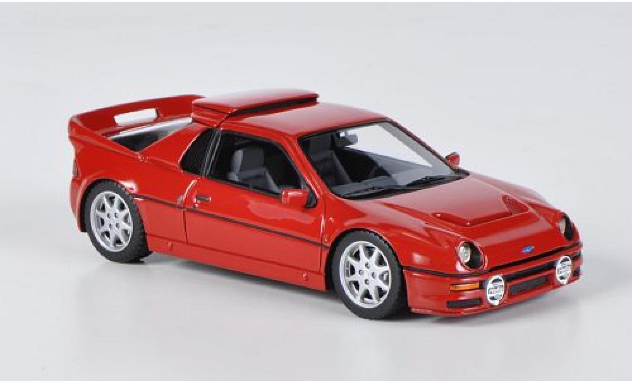 Ford RS 200 1/43 HPI MIrage red diecast model cars
