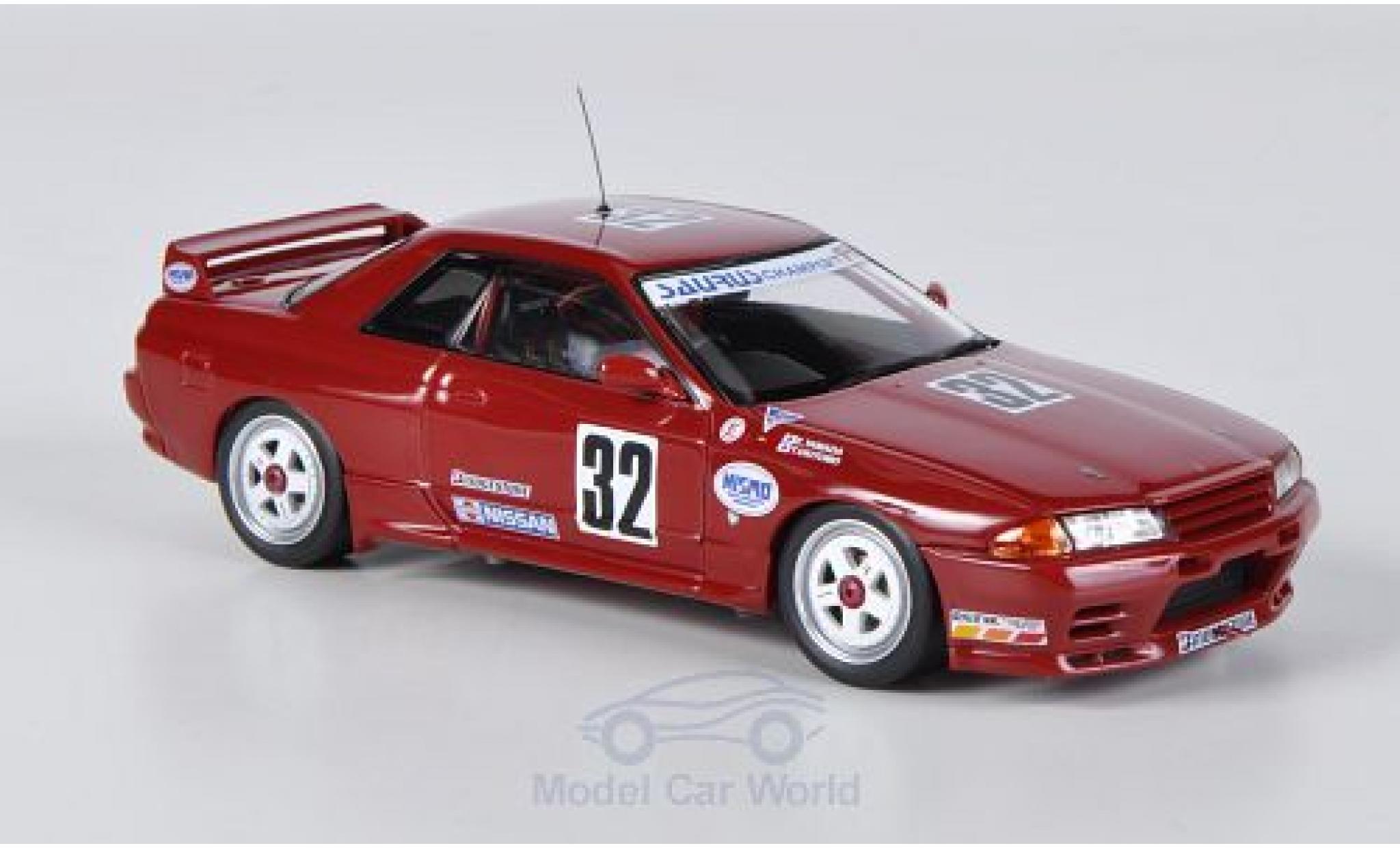 Nissan Skyline 1/43 HPI MIrage GT-R (R32) No.32 Saurus Champ / Nismo JTCC 1991 diecast model cars