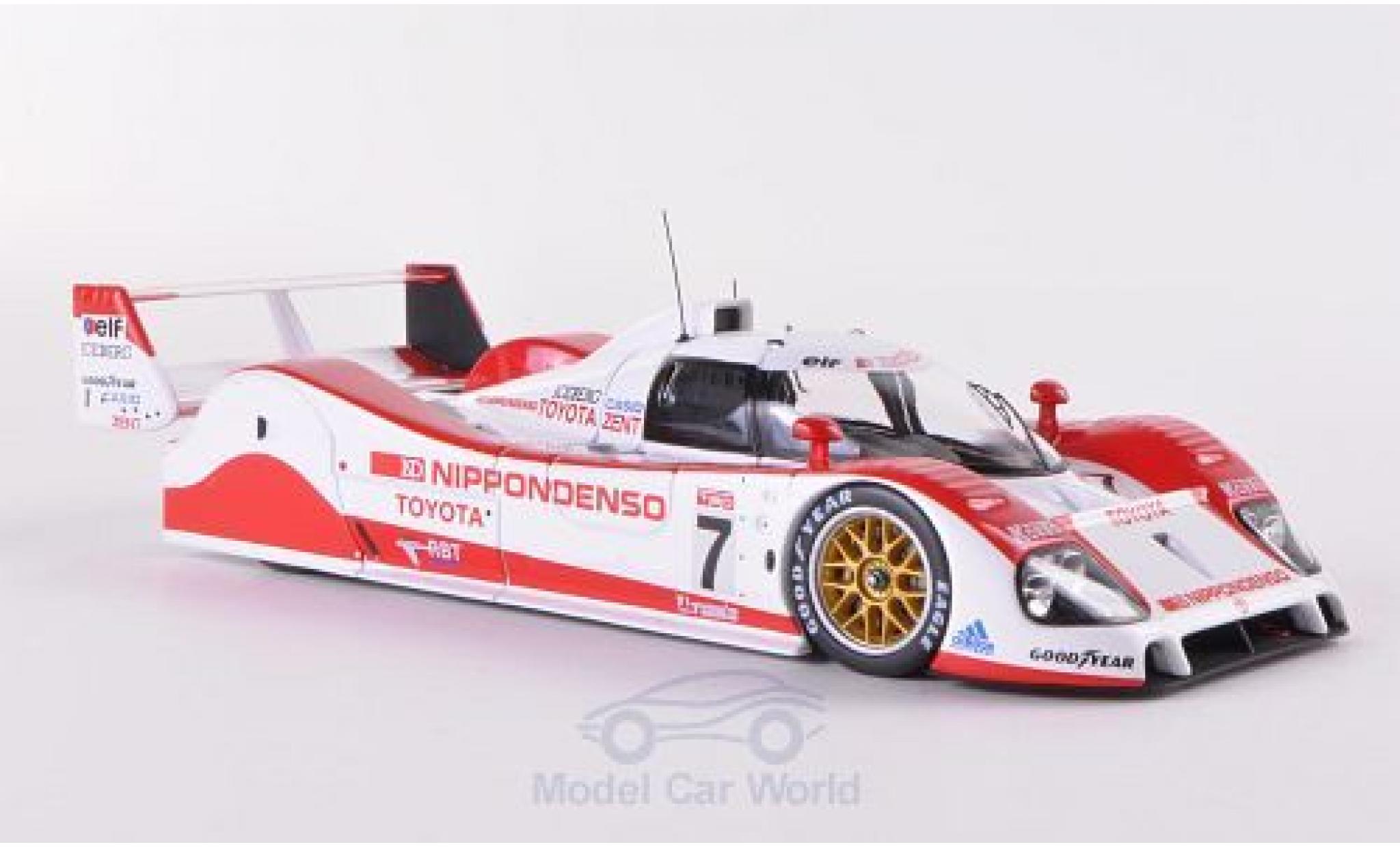 Toyota TS010 1/43 HPI MIrage No.7 Team Tom's 24h N&uuml;rburgring 1992 G.Lees/D.Brabham/U.Katayama diecast model cars