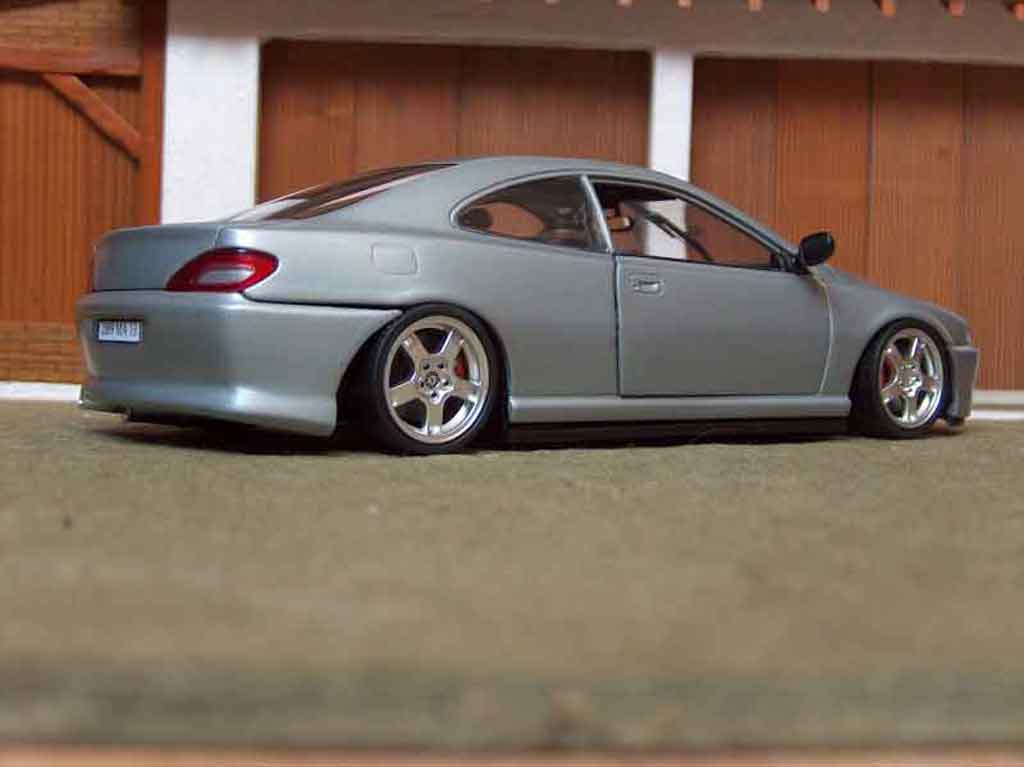 Peugeot 406 Coupe grey metallized 1/18 Gate