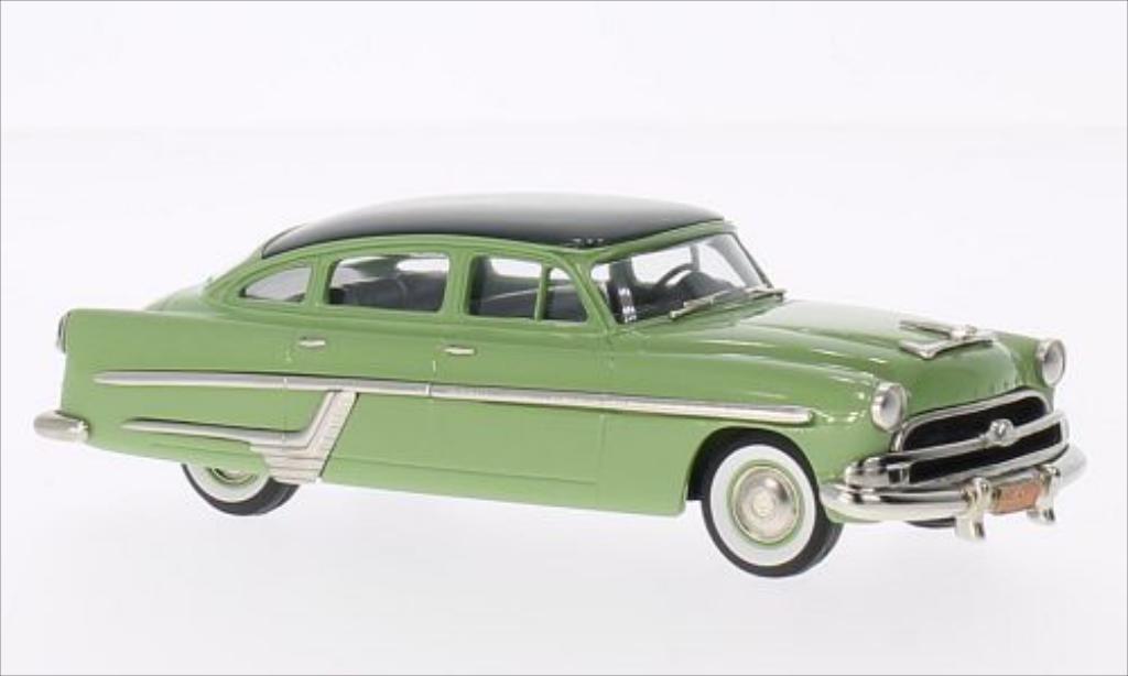 Hudson Hornet 1/43 Brooklin 4-door Sedan grun/metallic grun 1954 diecast model cars