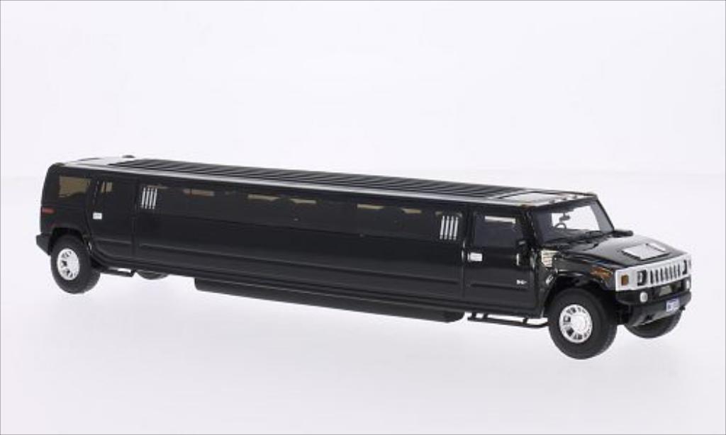 Hummer H2 1/43 Neo Stretchlimousine black diecast model cars
