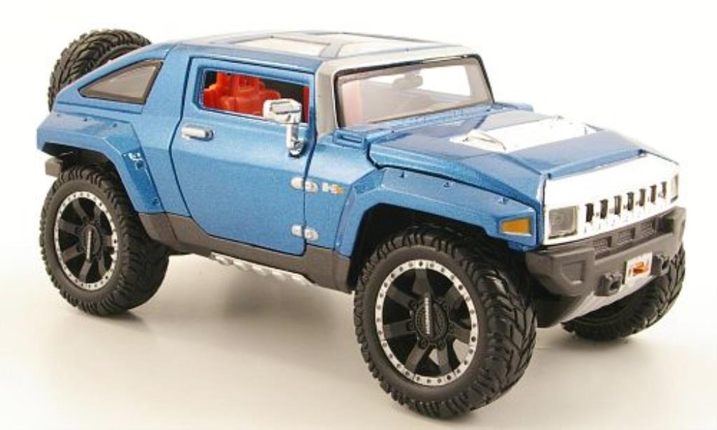 Hummer HX 1/24 Maisto blue 2008 diecast model cars
