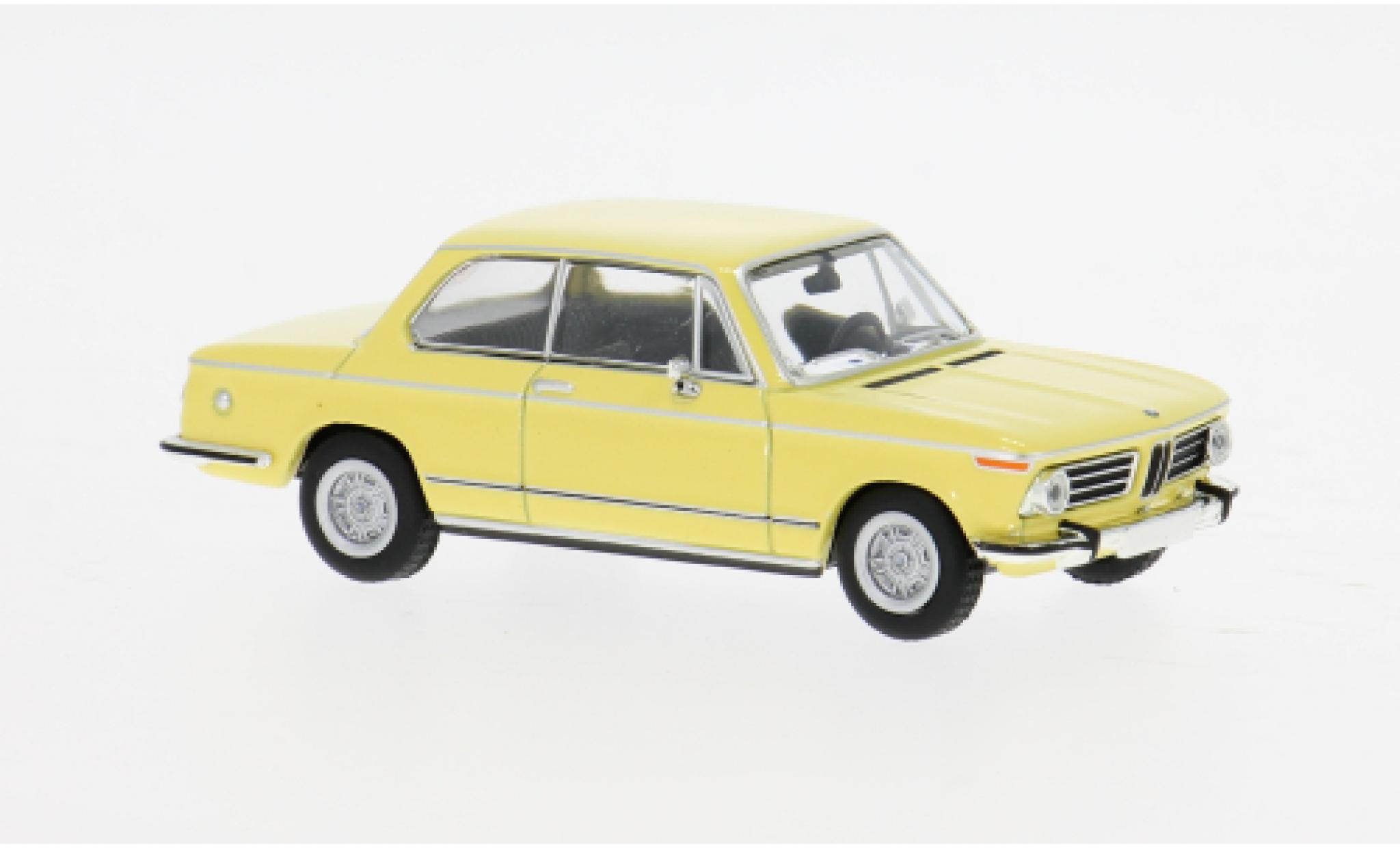 Bmw 2002 1/64 I Almost Real Tii yellow 1971 1:64 diecast model cars
