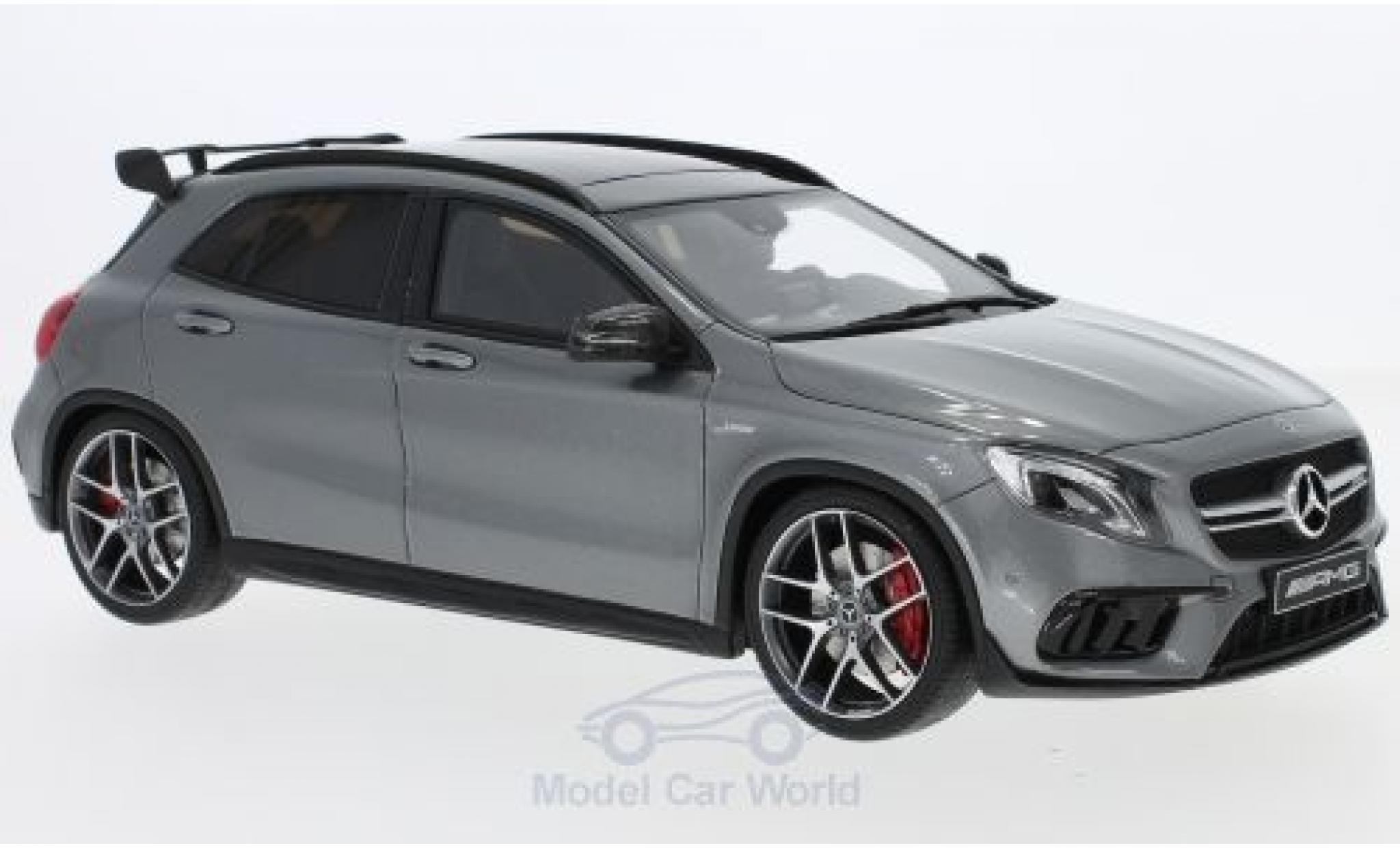 Mercedes Classe GLA 1/18 GT Spirit AMG GLA 45 metallic grey diecast model cars