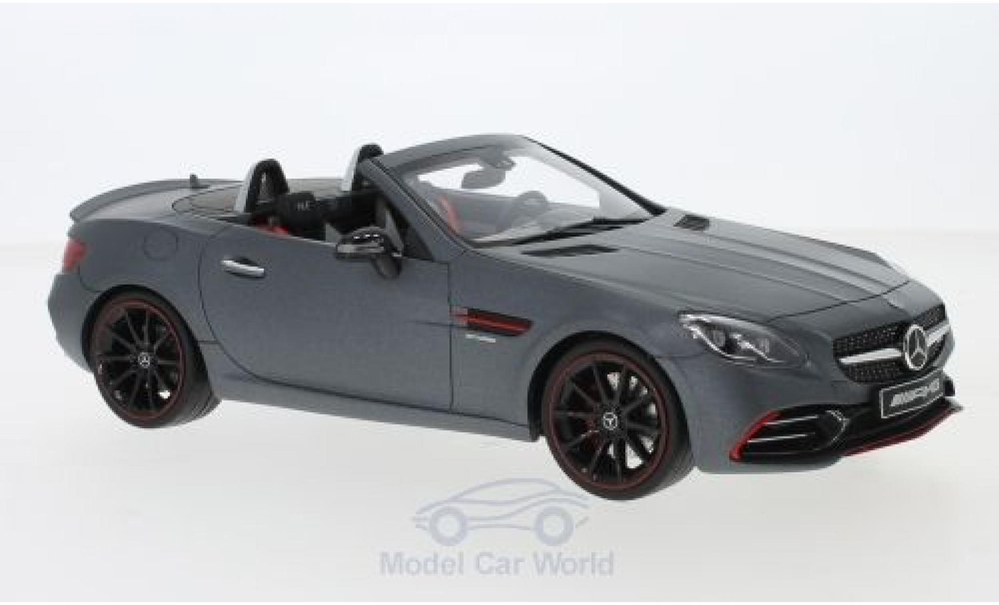 Mercedes Classe C 1/18 GT Spirit AMG SLC 43 matt-grey 2019 diecast model cars
