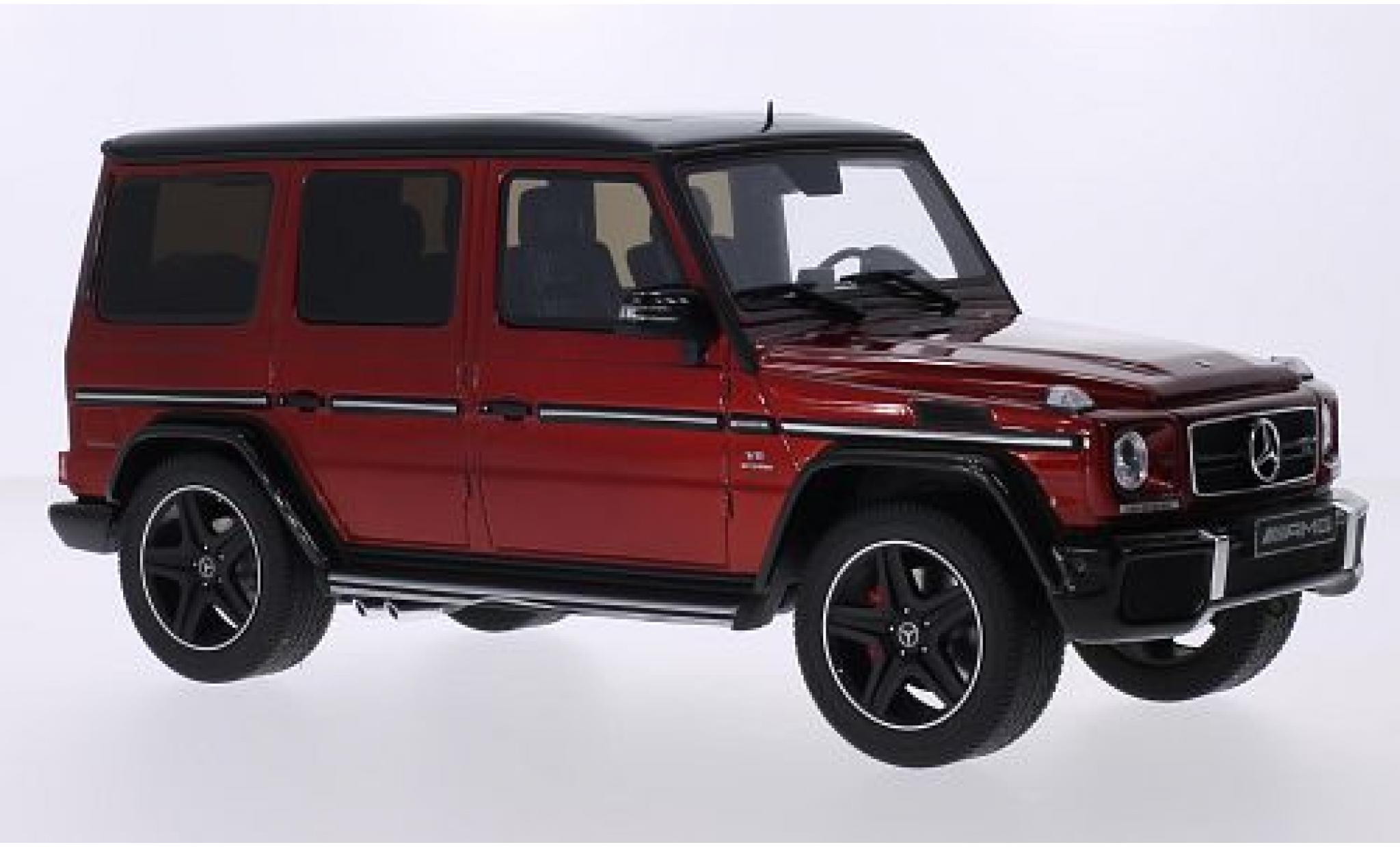 Mercedes Classe G 1/18 GT Spirit G63 AMG Crazy Color Edition metallic red/black diecast model cars