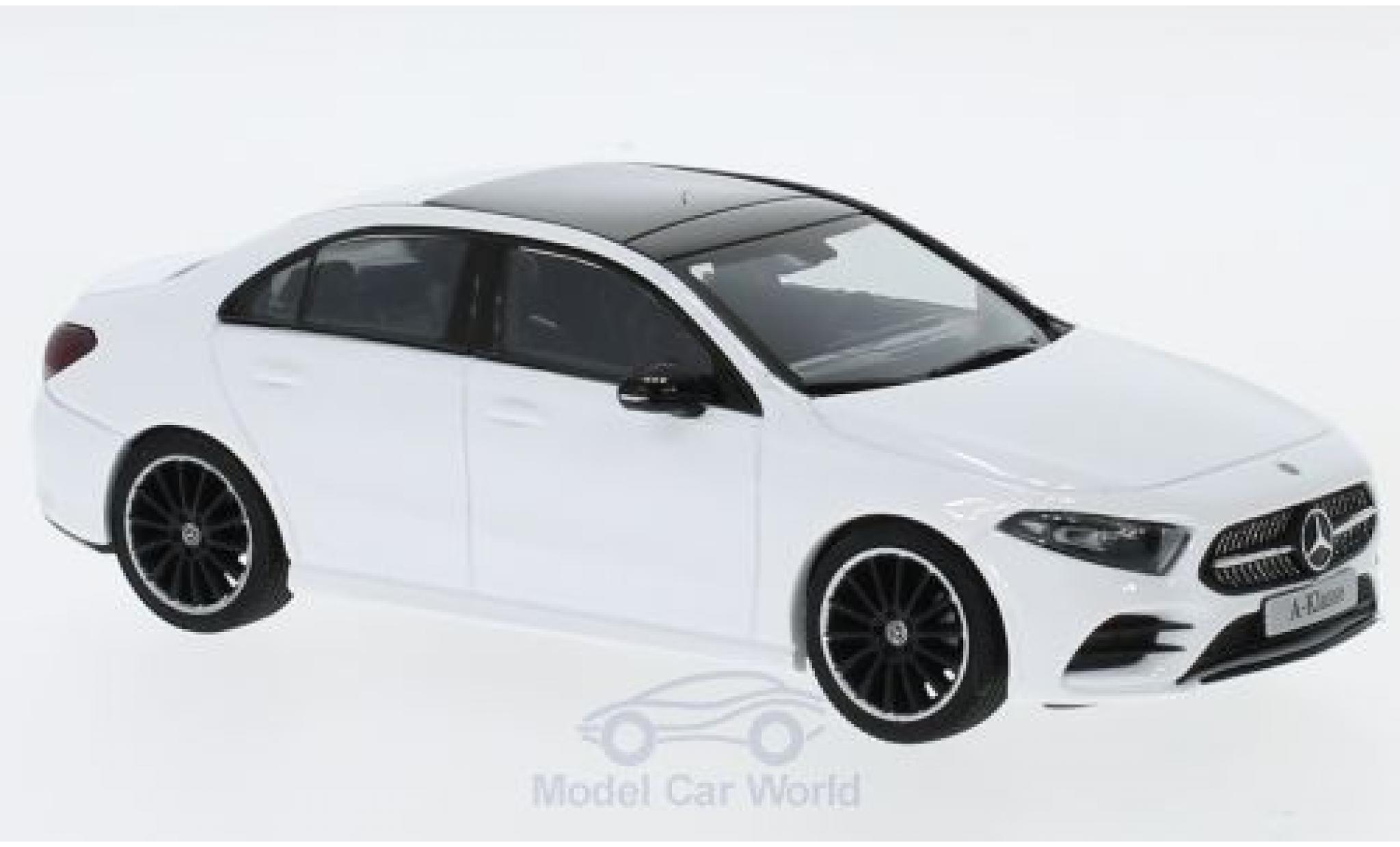 Mercedes Classe A 1/43 Herpa Limousine (V177) white diecast model cars