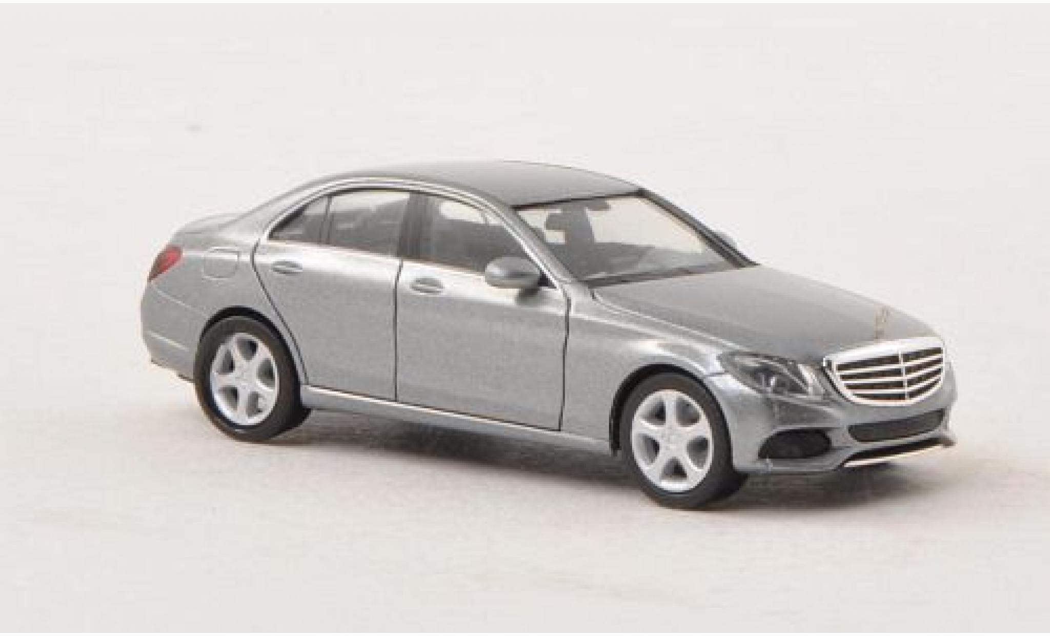 Mercedes Classe C 1/87 Herpa (W205) metallic grey 2014 diecast model cars