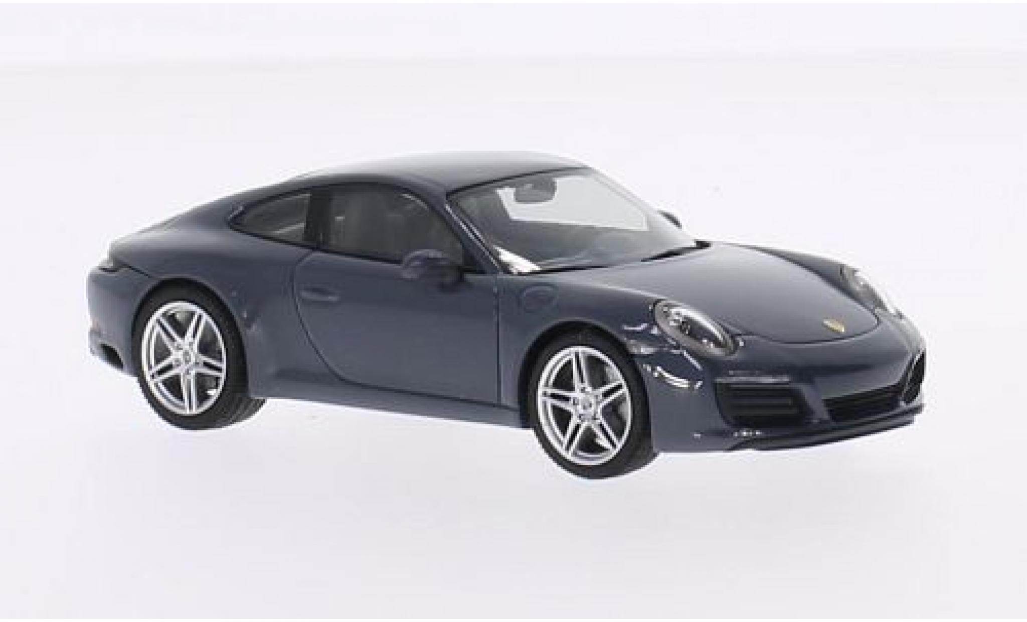 Porsche 991 1/43 Herpa 911 () Carrera Coupe grey 2015 diecast model cars