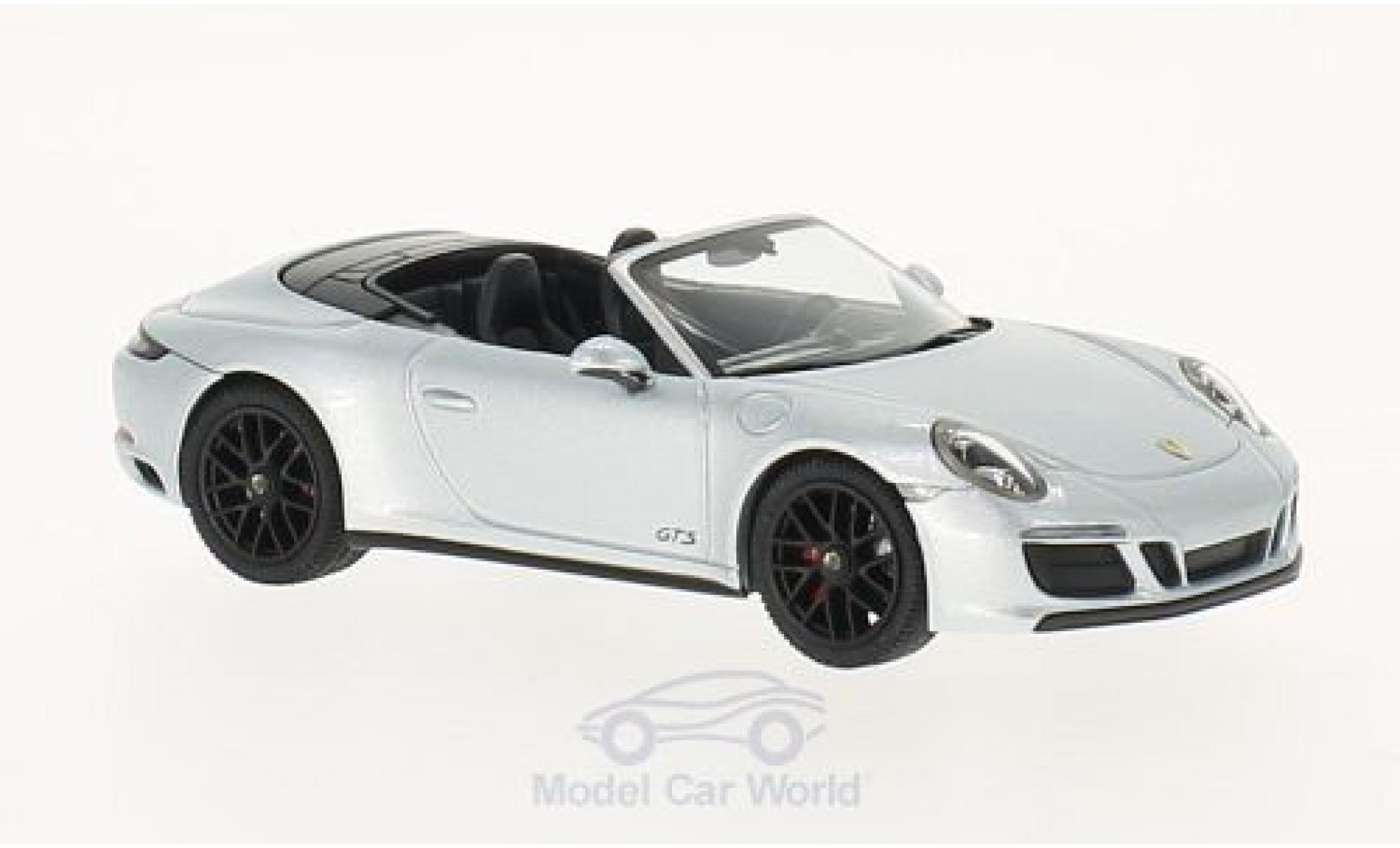 Porsche 991 GTS 1/43 Herpa Carrera 4 GTS grey diecast model cars
