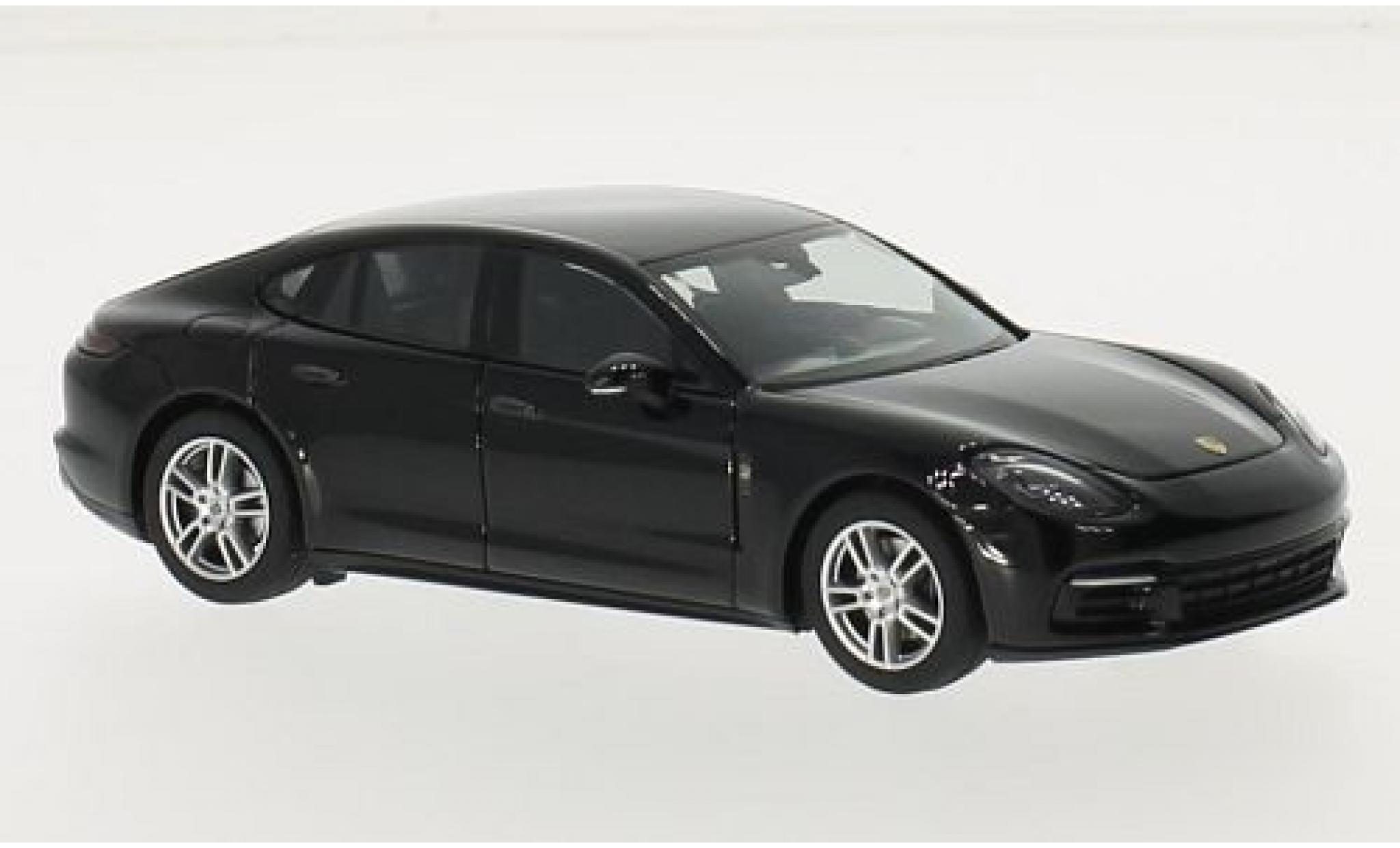Porsche Panamera 1/43 Herpa 4 black 2016 diecast model cars