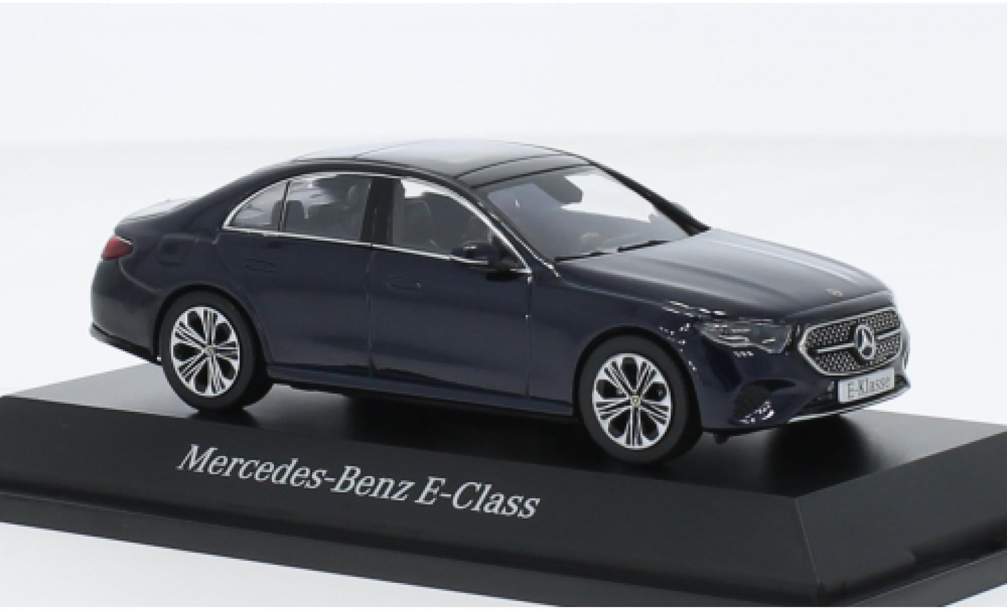 Mercedes CLA 1/43 I iScale E-classe (W214) metallise blue fonc&eacute; 2023 diecast model cars