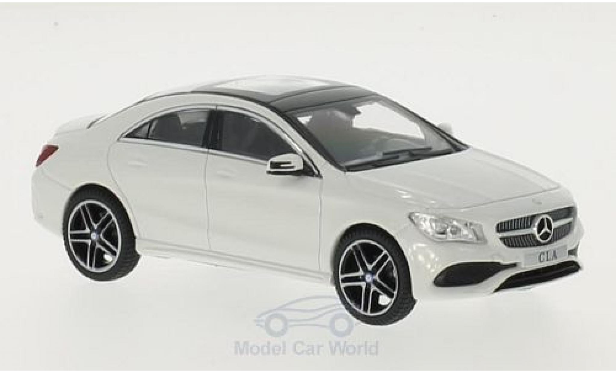 Mercedes CLA 1/43 iScale (C117) white diecast model cars