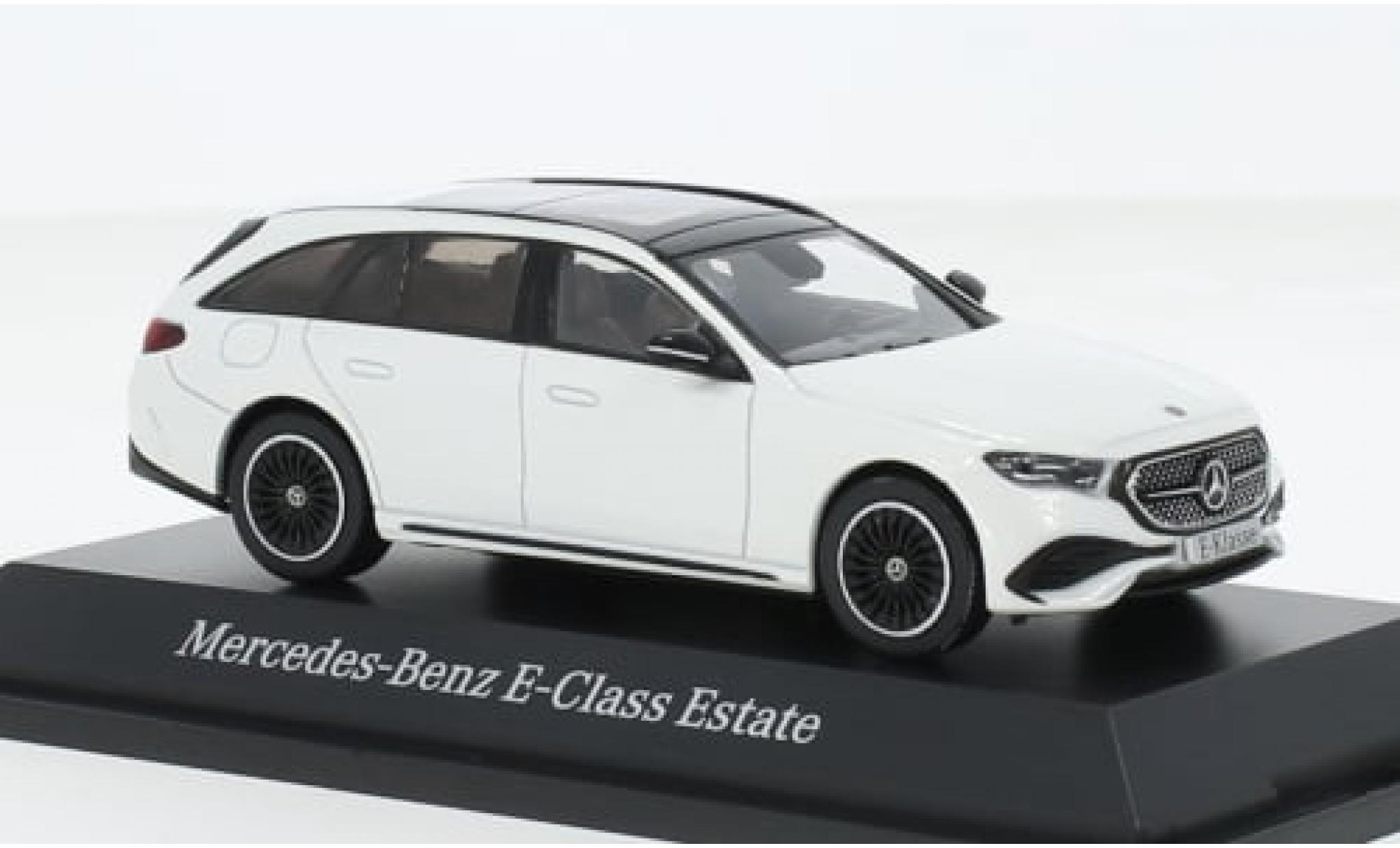 Mercedes Classe E 1/43 I iScale T-Modell (S214) white 2023 1:43 diecast model cars