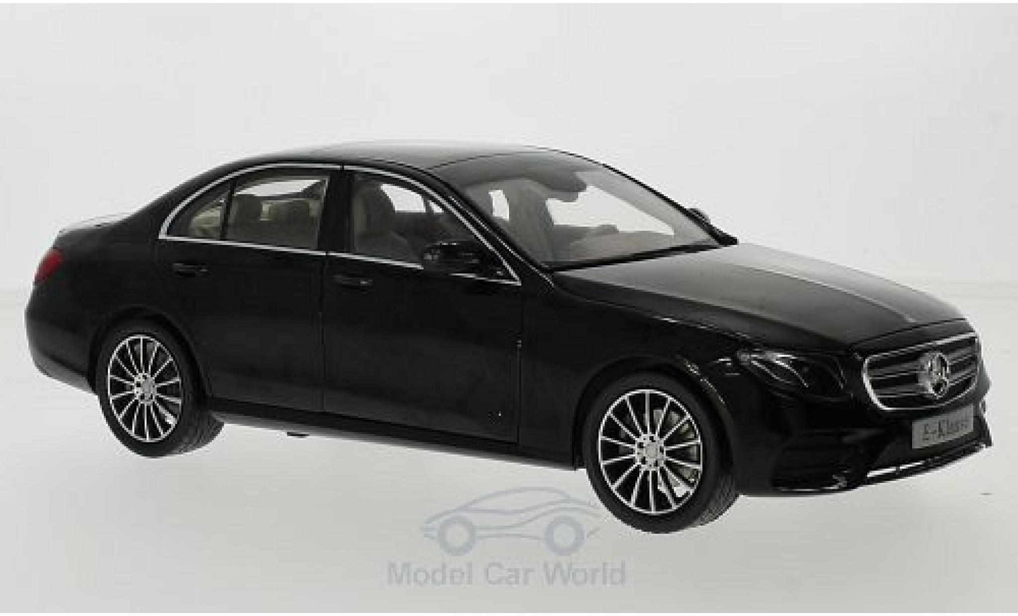 Mercedes Classe E 1/18 iScale (W213) AMG Line black 2016 diecast model cars