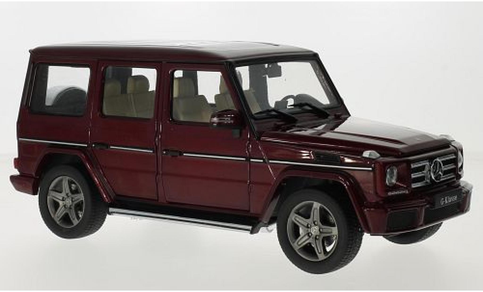 Mercedes Classe G 1/18 iScale (W463) metallic red 2015 diecast model cars