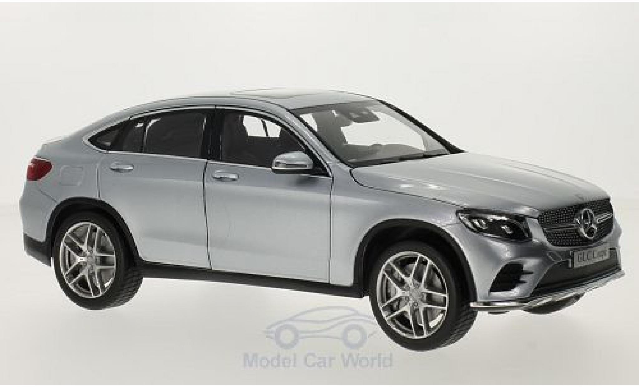Mercedes Classe GLC 1/18 iScale GLC Coupe (C253) grey diecast model cars