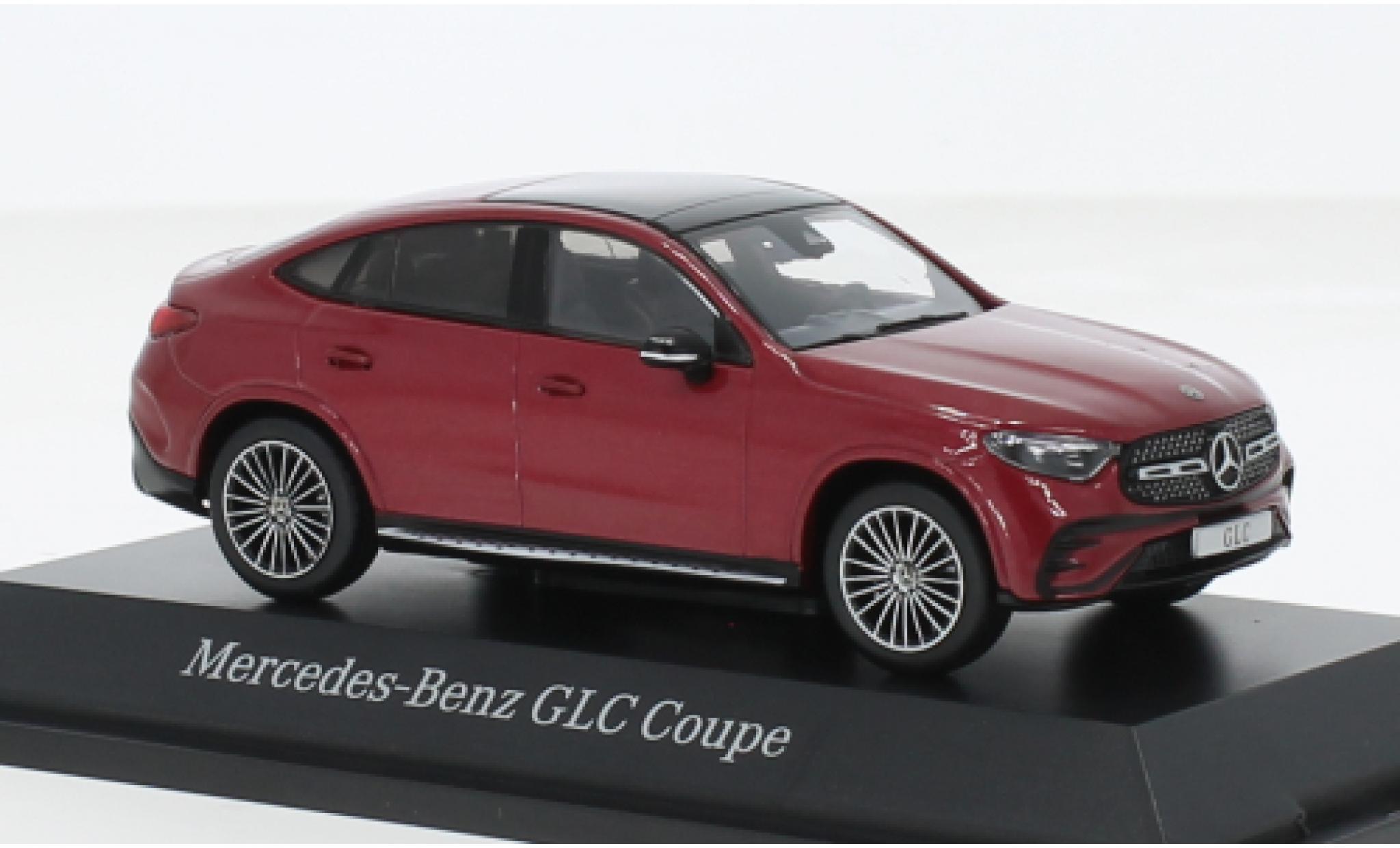 Mercedes Classe GLC 1/43 I iScale GLC Coupe (C254) metallise red 1:43 diecast model cars