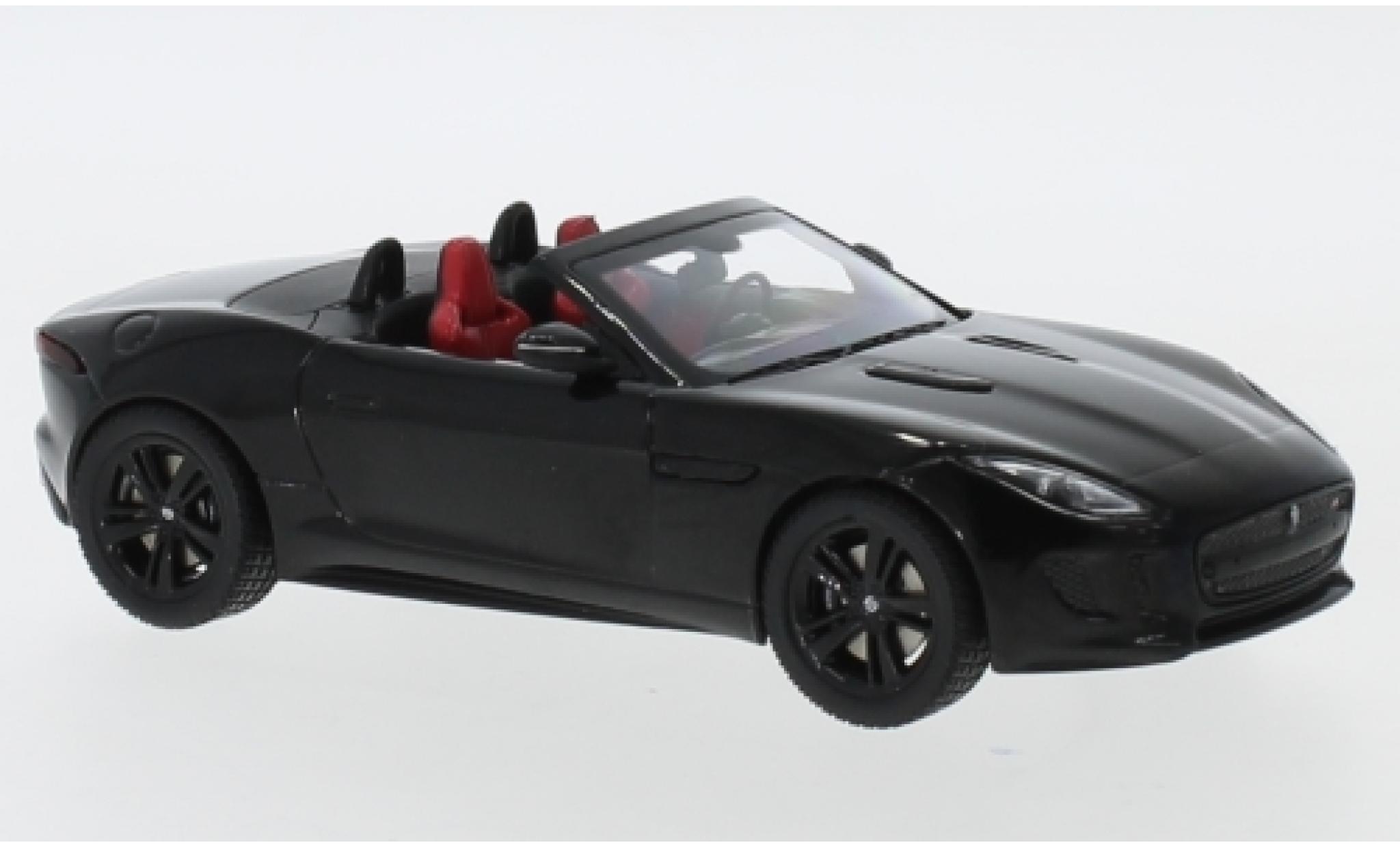 Jaguar F-Type 1/43 IXO V8 S metallic black diecast model cars