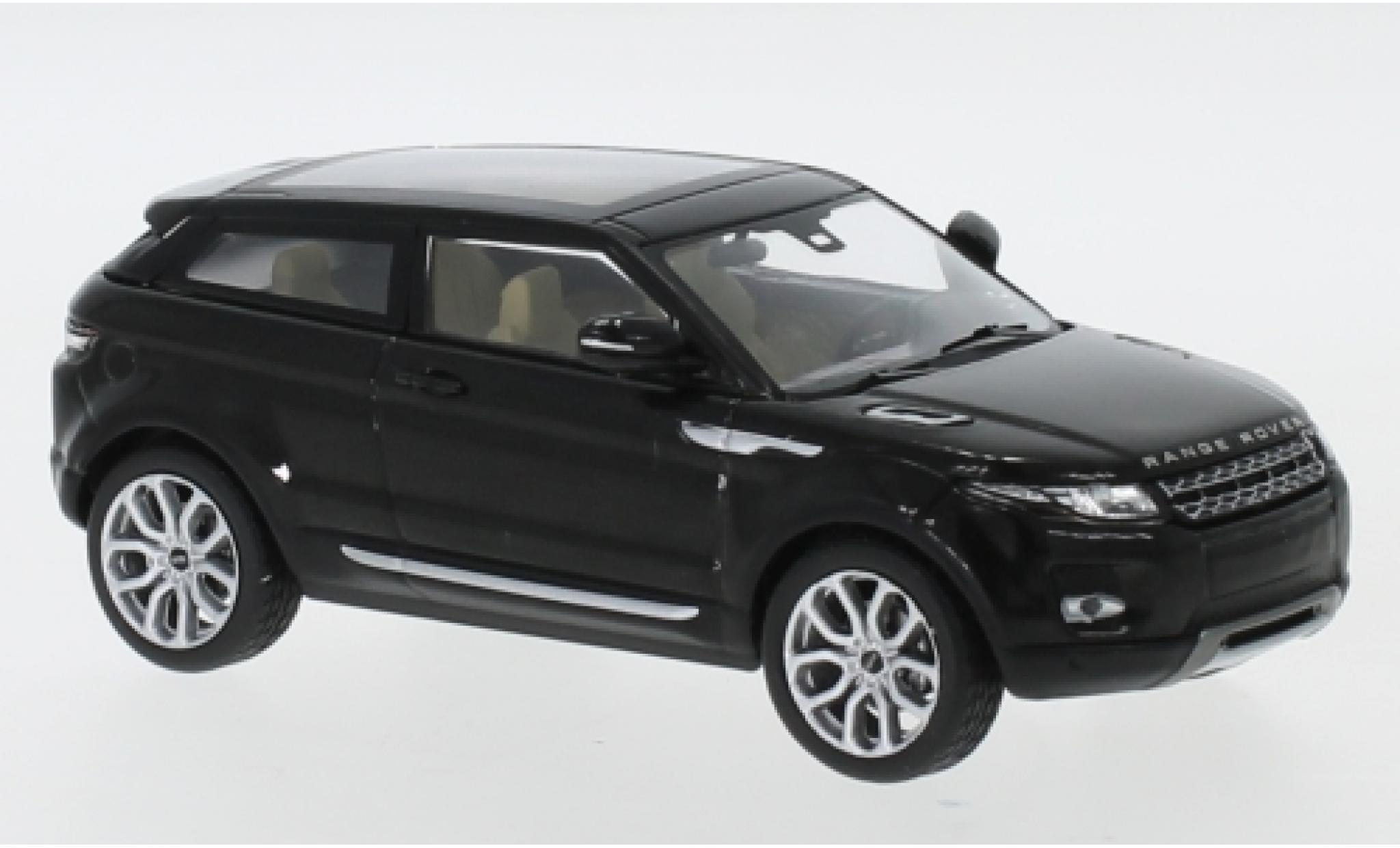 Land Rover Range Rover 1/43 IXO Evoque metallic black 2011 3-portes diecast model cars