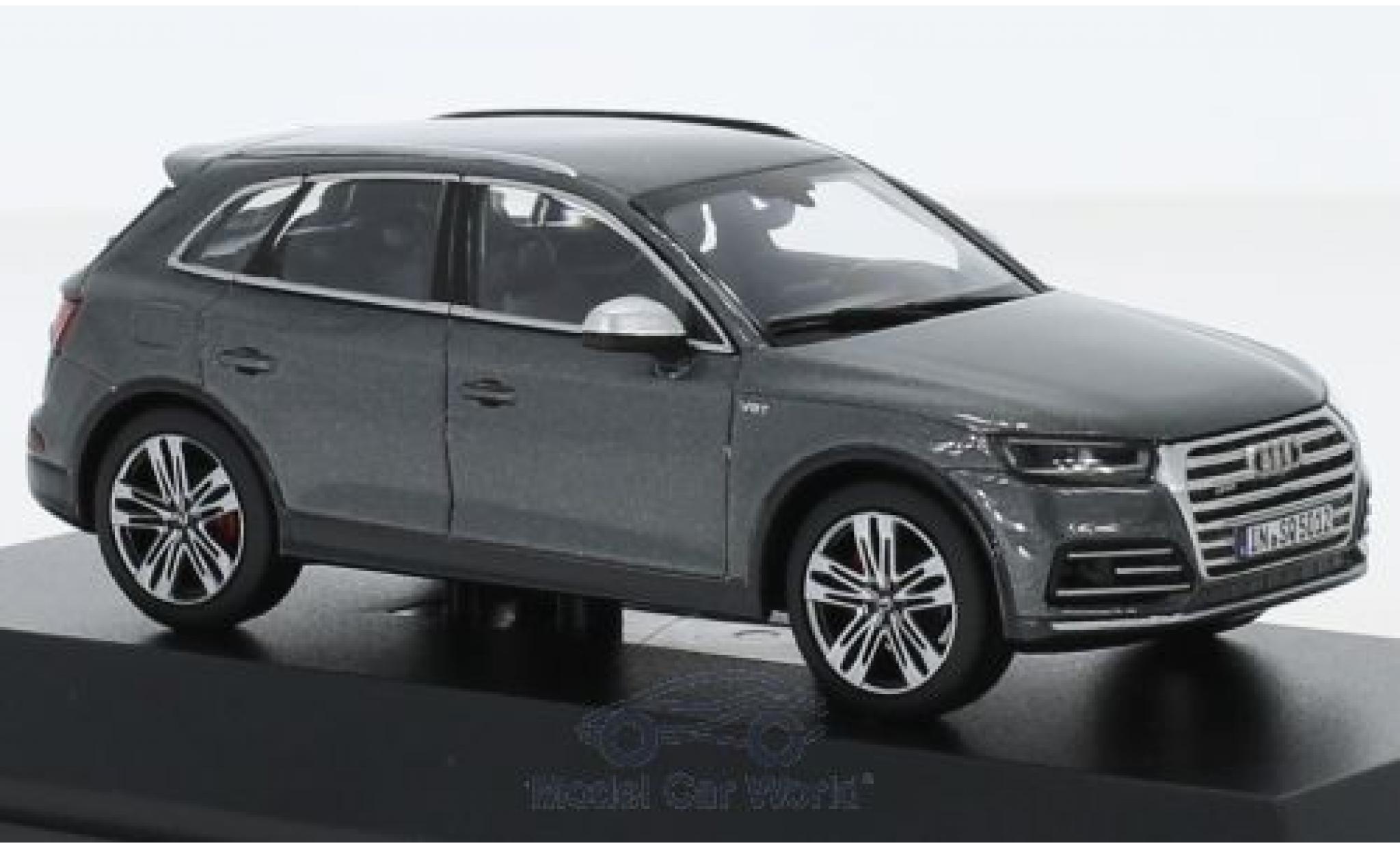 Audi SQ5 1/43 Jadi TFSI metallic grey 2018 diecast model cars