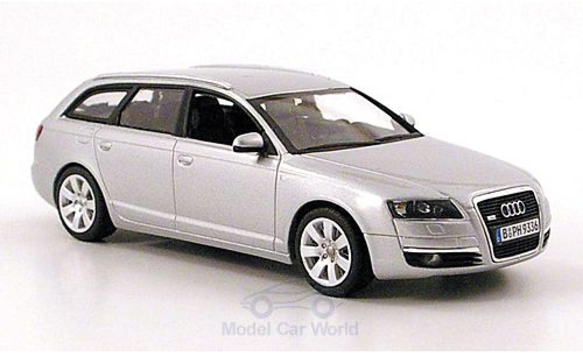 Audi A6 1/43 Minichamps Avant (C6) grey 2004 diecast model cars