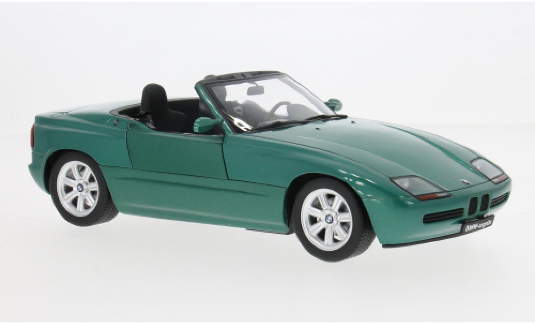 Bmw Z1 1/18 I Minichamps green 1988 1:18 diecast model cars