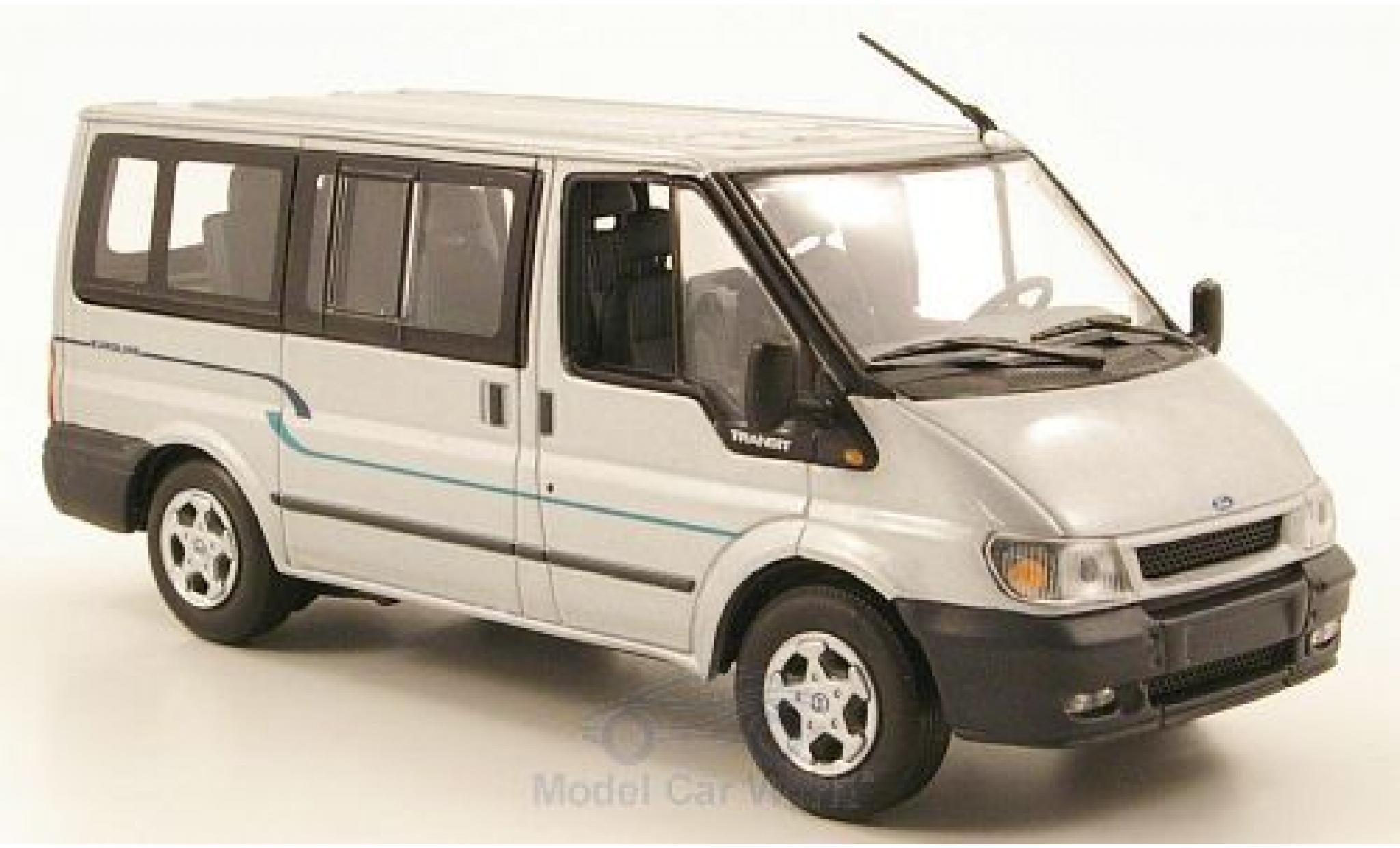 Ford Transit 1/43 Minichamps Bus Euroline grey 2000 ohne Vitrine diecast model cars