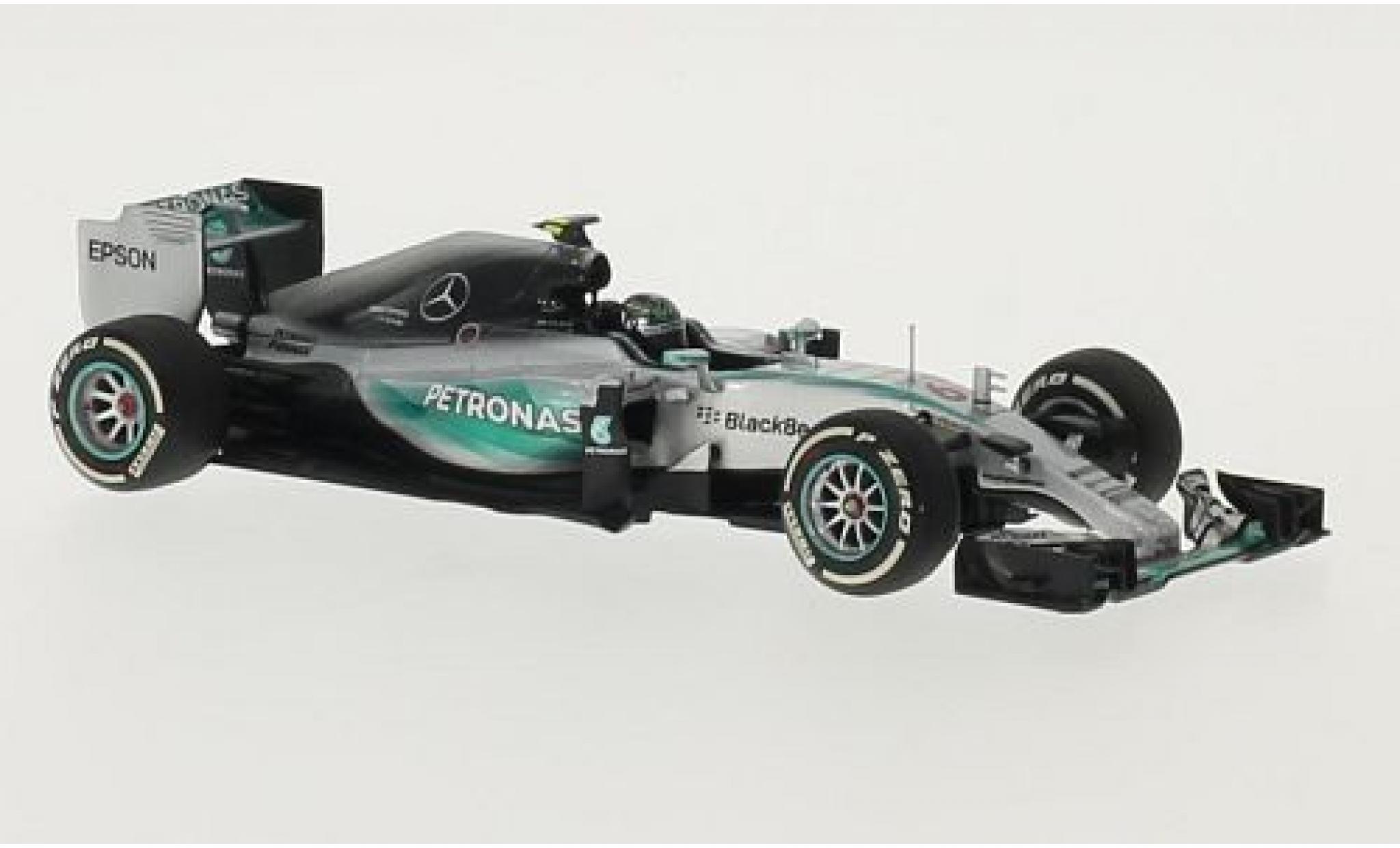Mercedes F1 1/43 Minichamps W06 Hybrid No.6 AMG Petronas Formula One Team Petronas Formel 1 -Saison 2015 N.Rosberg diecast model cars