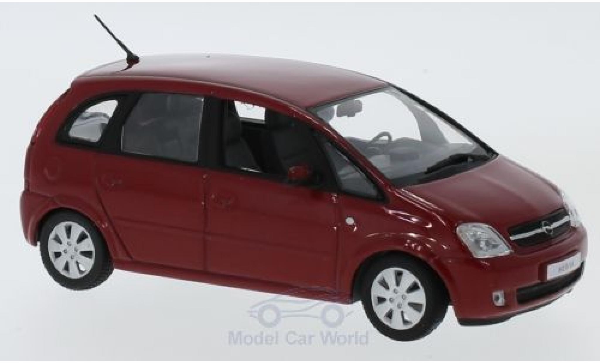 Opel Meriva 1/43 Minichamps red 2003 diecast model cars