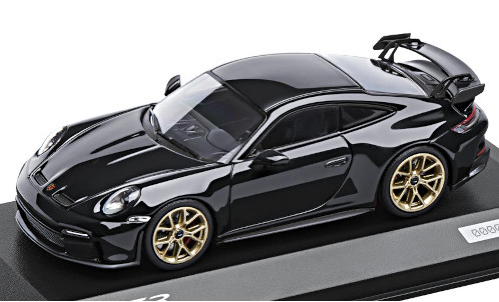 Porsche 992 GT3 1/43 Minichamps 911 GT3 () metallic black 2021 diecast model cars