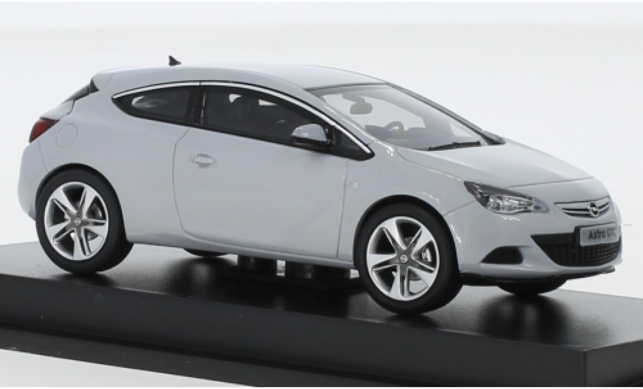 Opel Astra 1/43 Motorart J GTC metallic grey 2012 diecast model cars