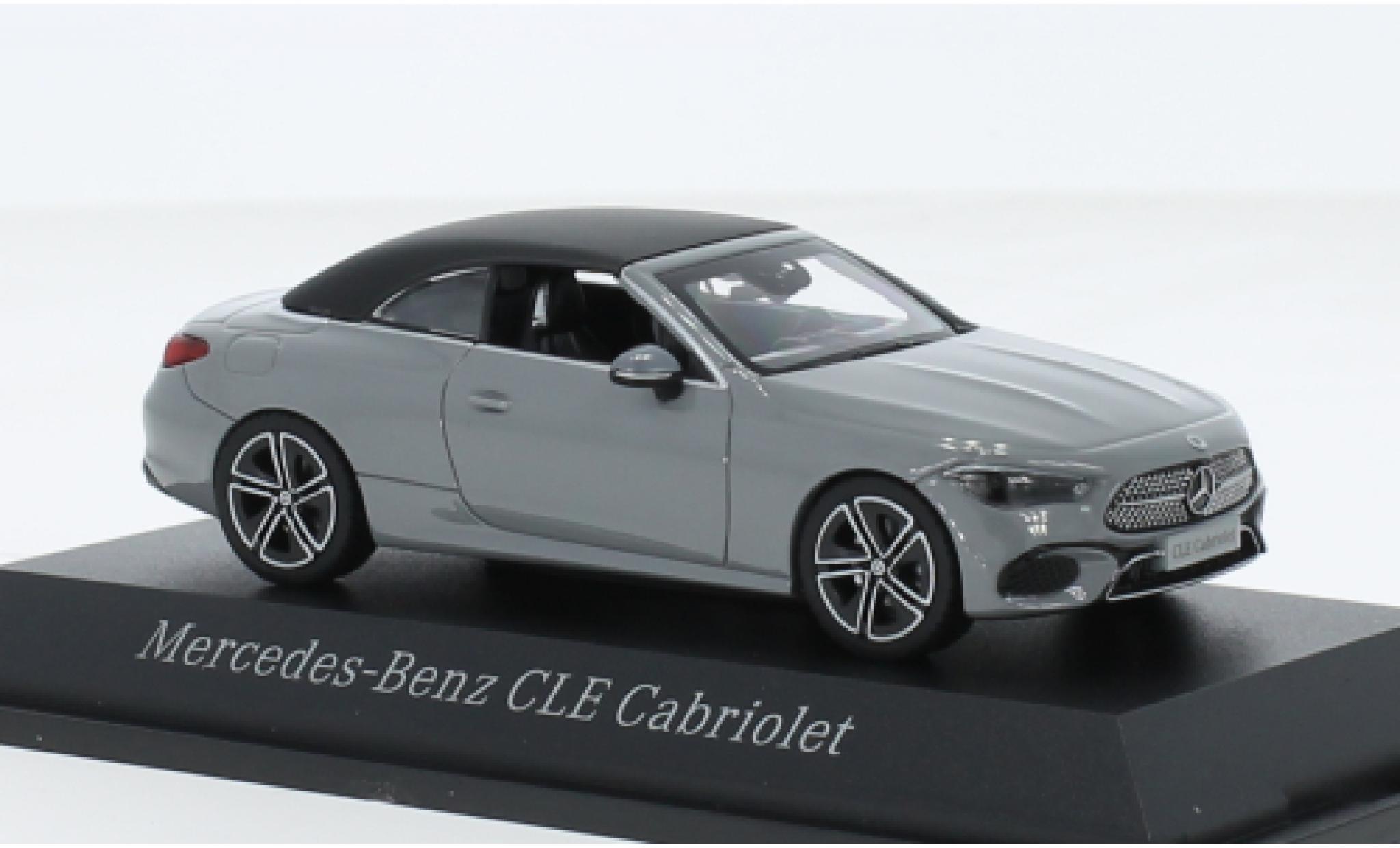 Mercedes CLA 1/43 I Norev CLE cabriolet (A236) grey clair 2024 diecast model cars
