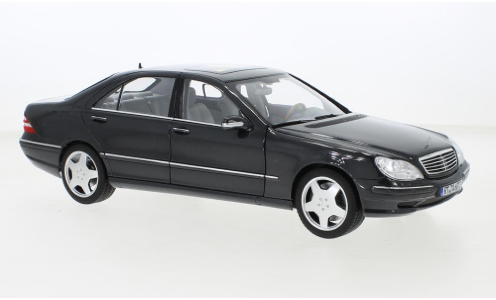 Mercedes Classe S 1/18 Norev S55 AMG (V220) metallise grey 1999 diecast model cars