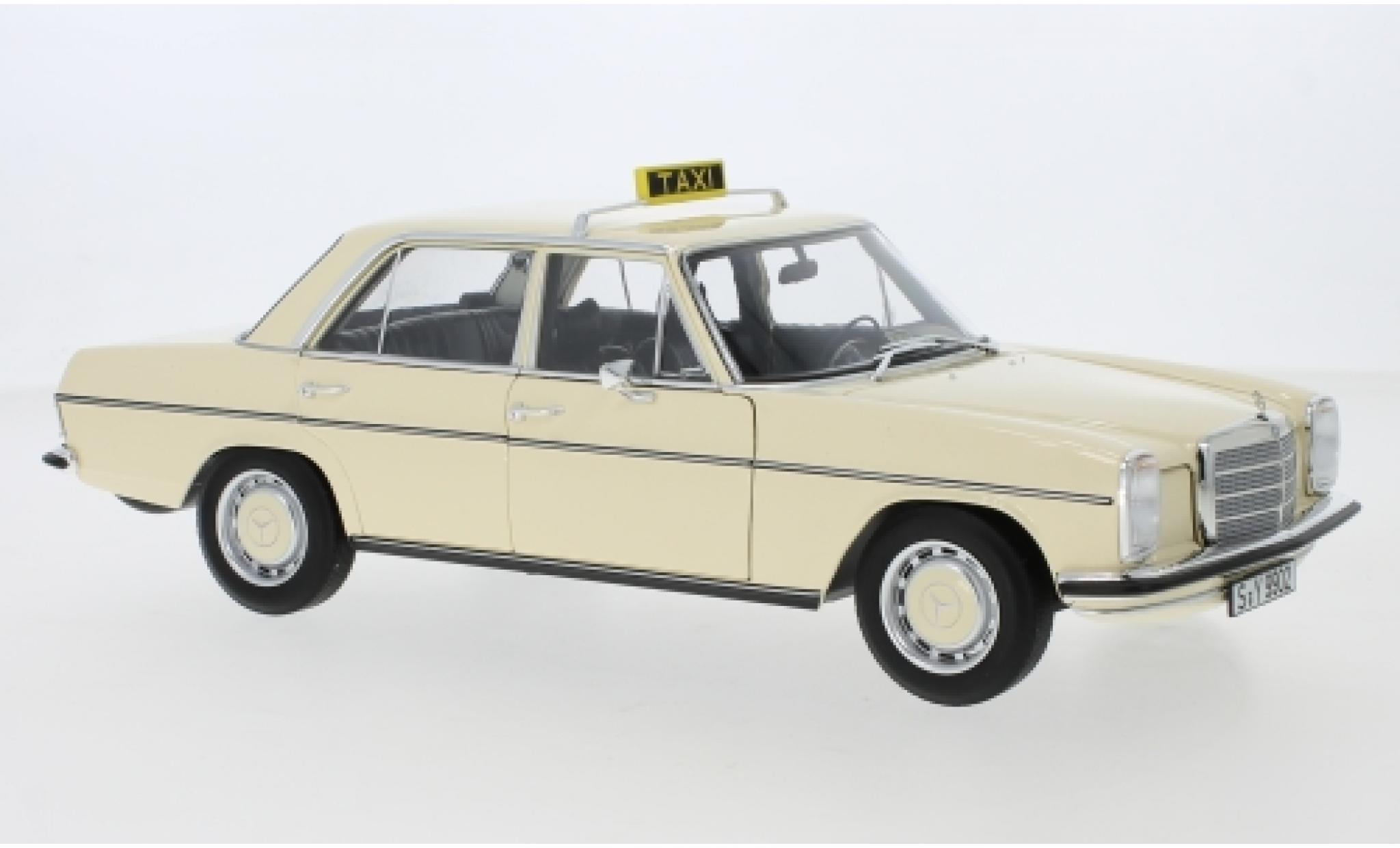 Mercedes 200 1/18 Norev /8 (W115) Taxi (D) 1968 diecast model cars