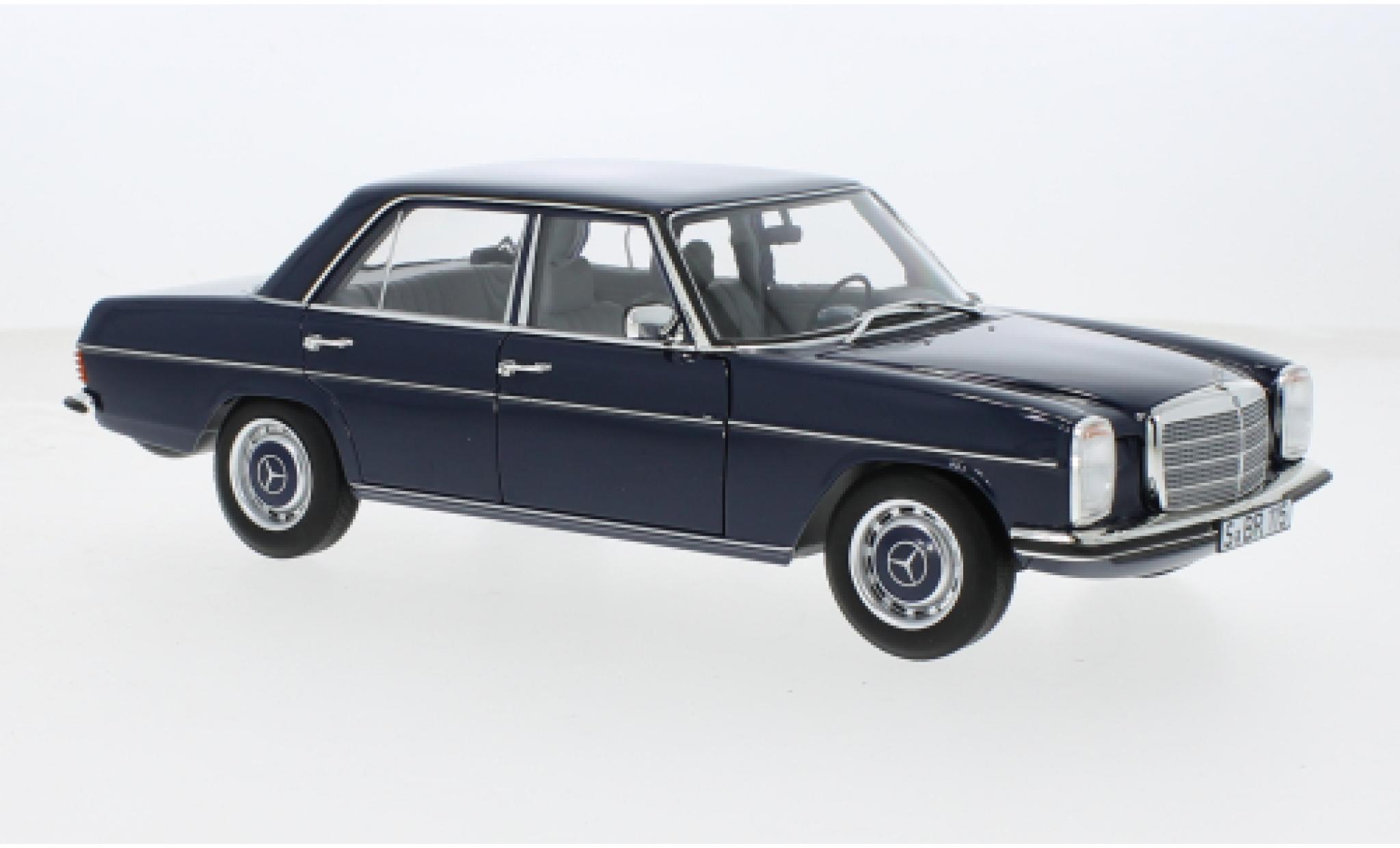 Mercedes 200 1/18 I Norev (W114) blue 1:18 diecast model cars