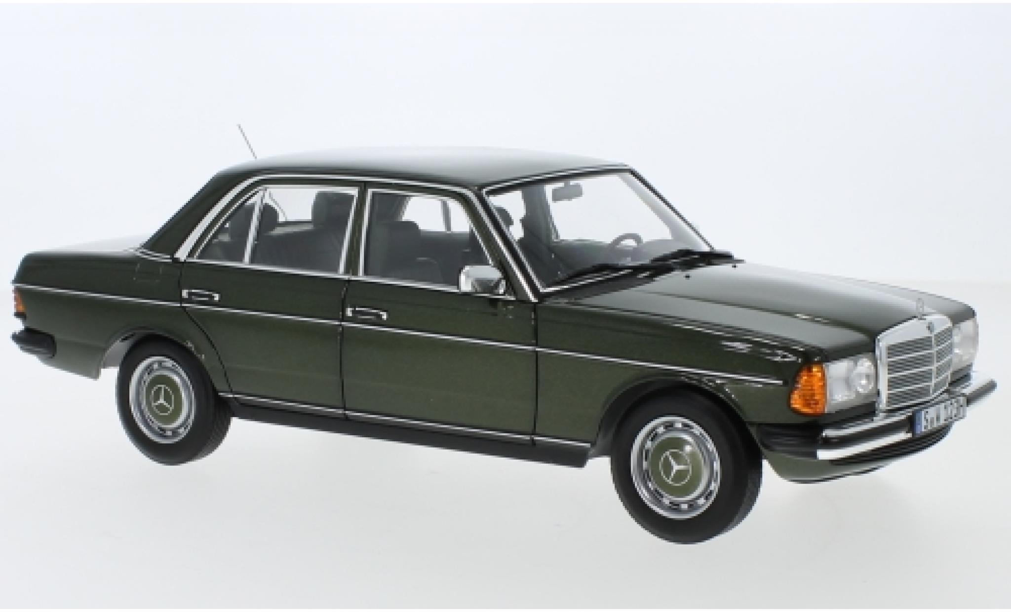 Mercedes 200 1/18 Norev (W123) metallic green 1980 diecast model cars