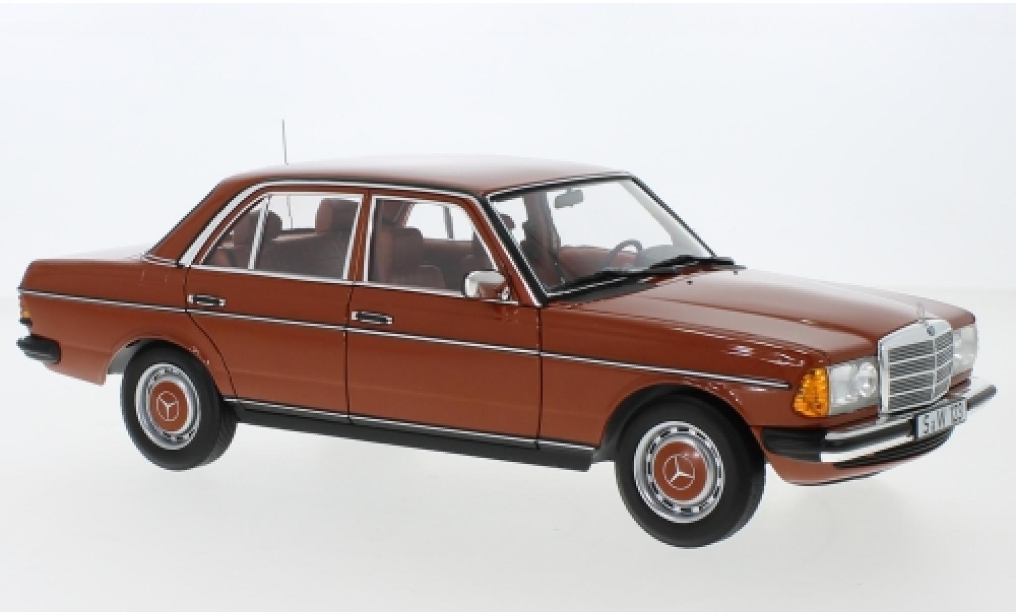 Mercedes 200 1/18 Norev (W123) red 1980 diecast model cars