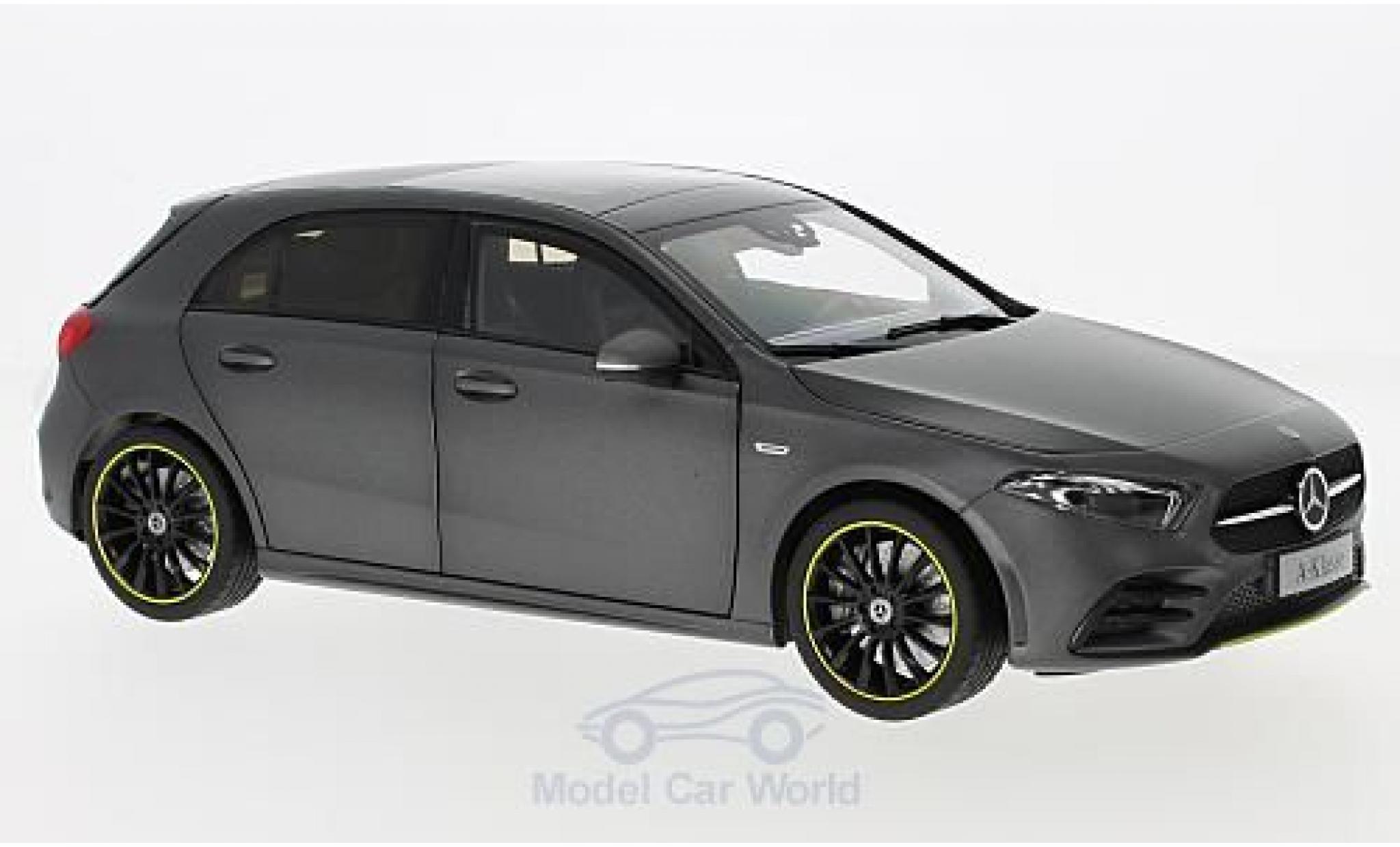 Mercedes Classe A 1/18 Norev (W177) matt-grey 2018 diecast model cars