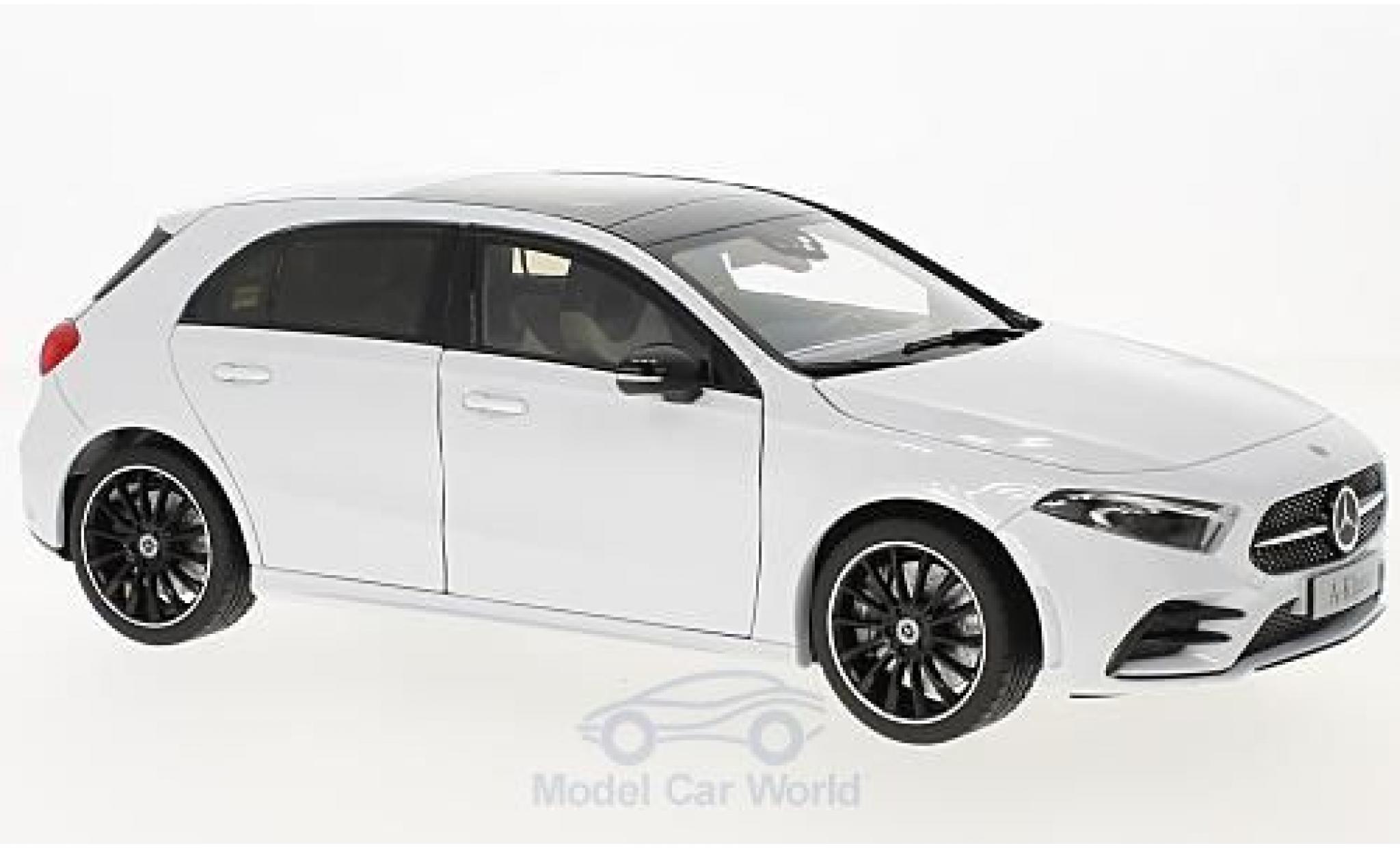 Mercedes Classe A 1/18 Norev (W177) metallic white 2018 diecast model cars