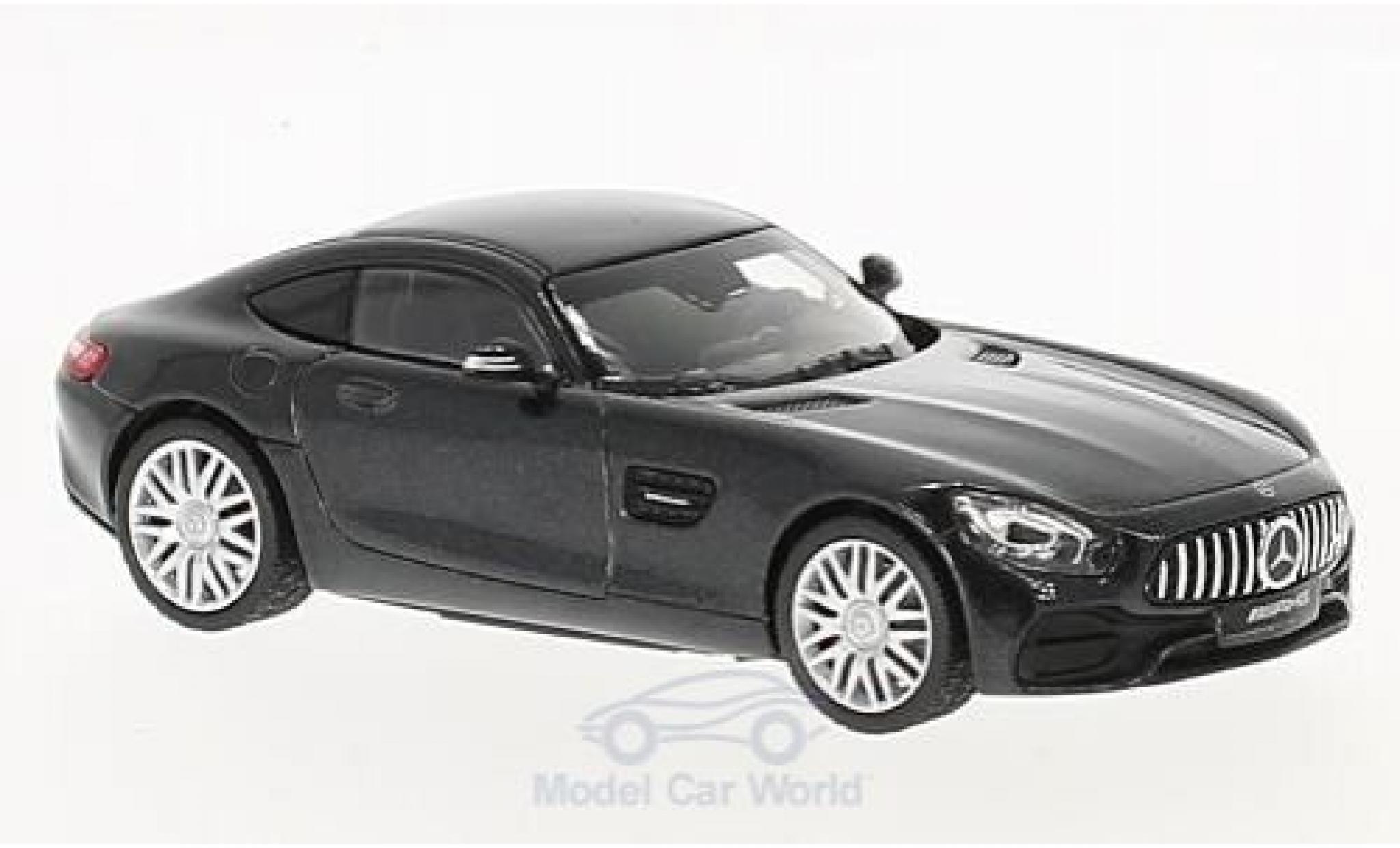 Mercedes AMG GT 1/43 Norev Coupe metallic black diecast model cars