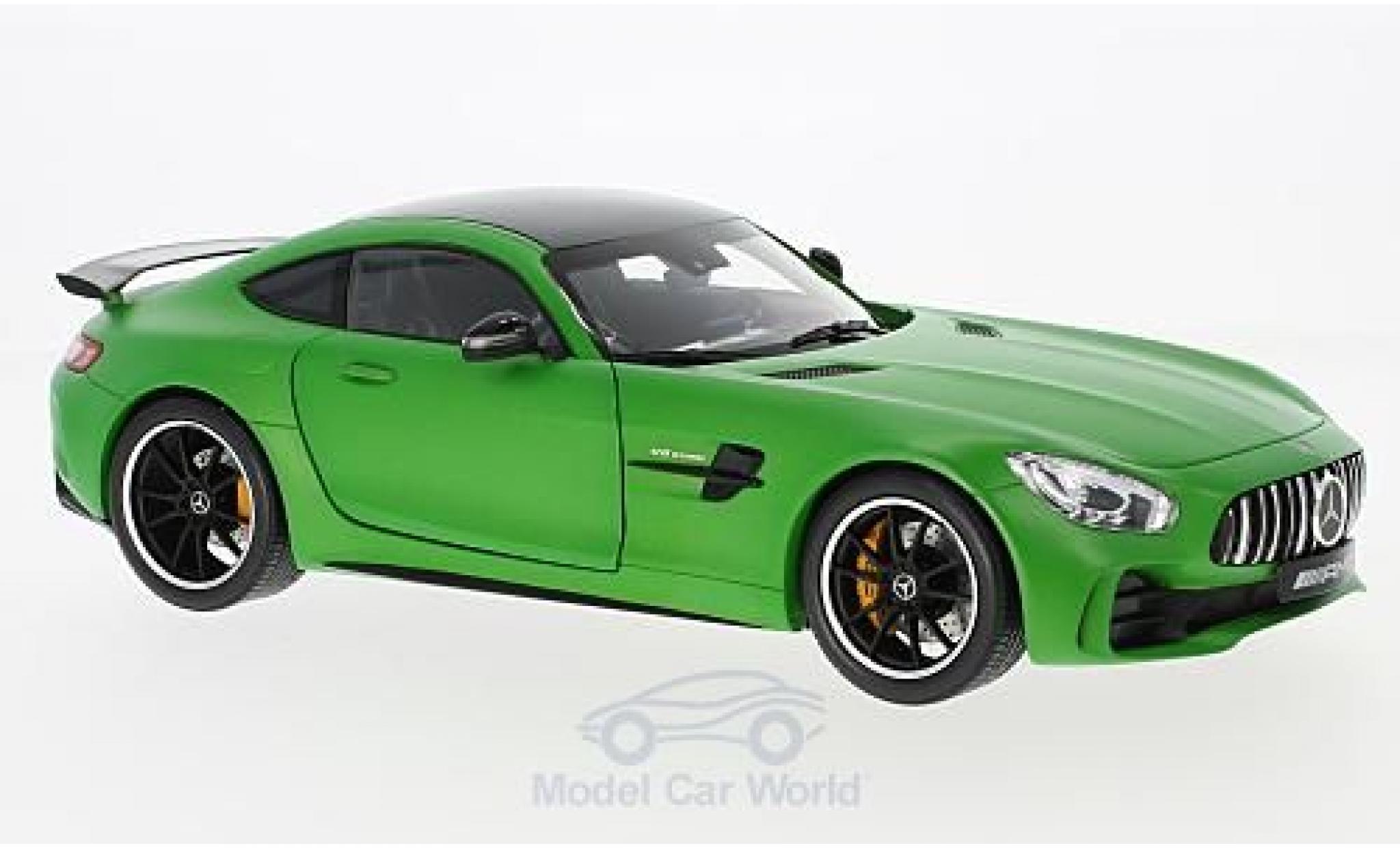 Mercedes AMG GT 1/18 Norev R matt-green diecast model cars
