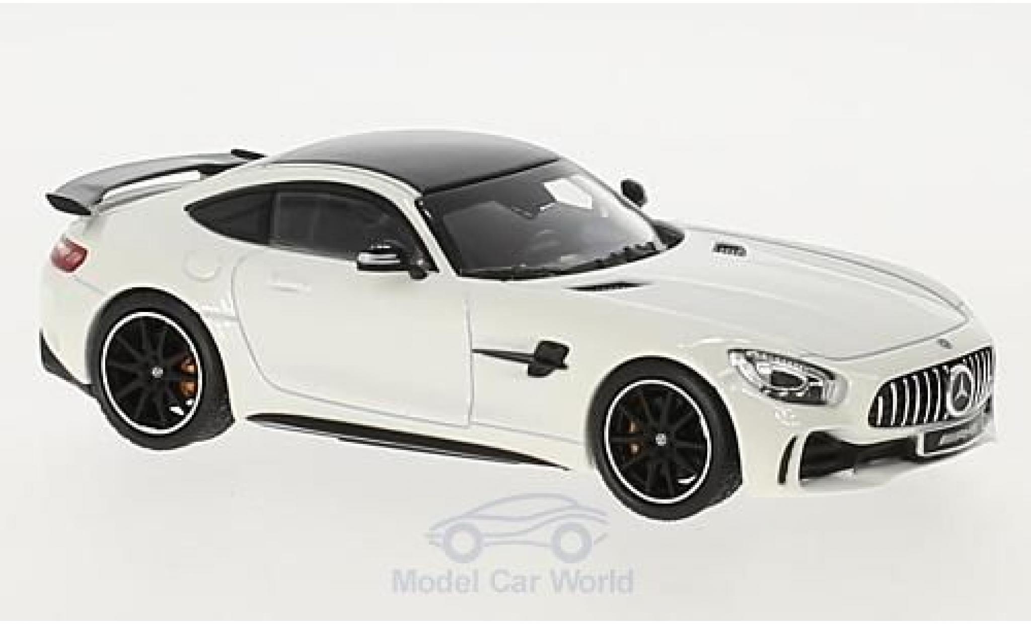 Mercedes AMG GT 1/43 Norev R white diecast model cars