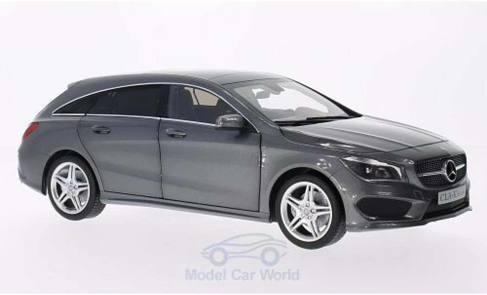Mercedes CLA 1/18 Norev Klasse Shooting Estate metallic grey diecast model cars
