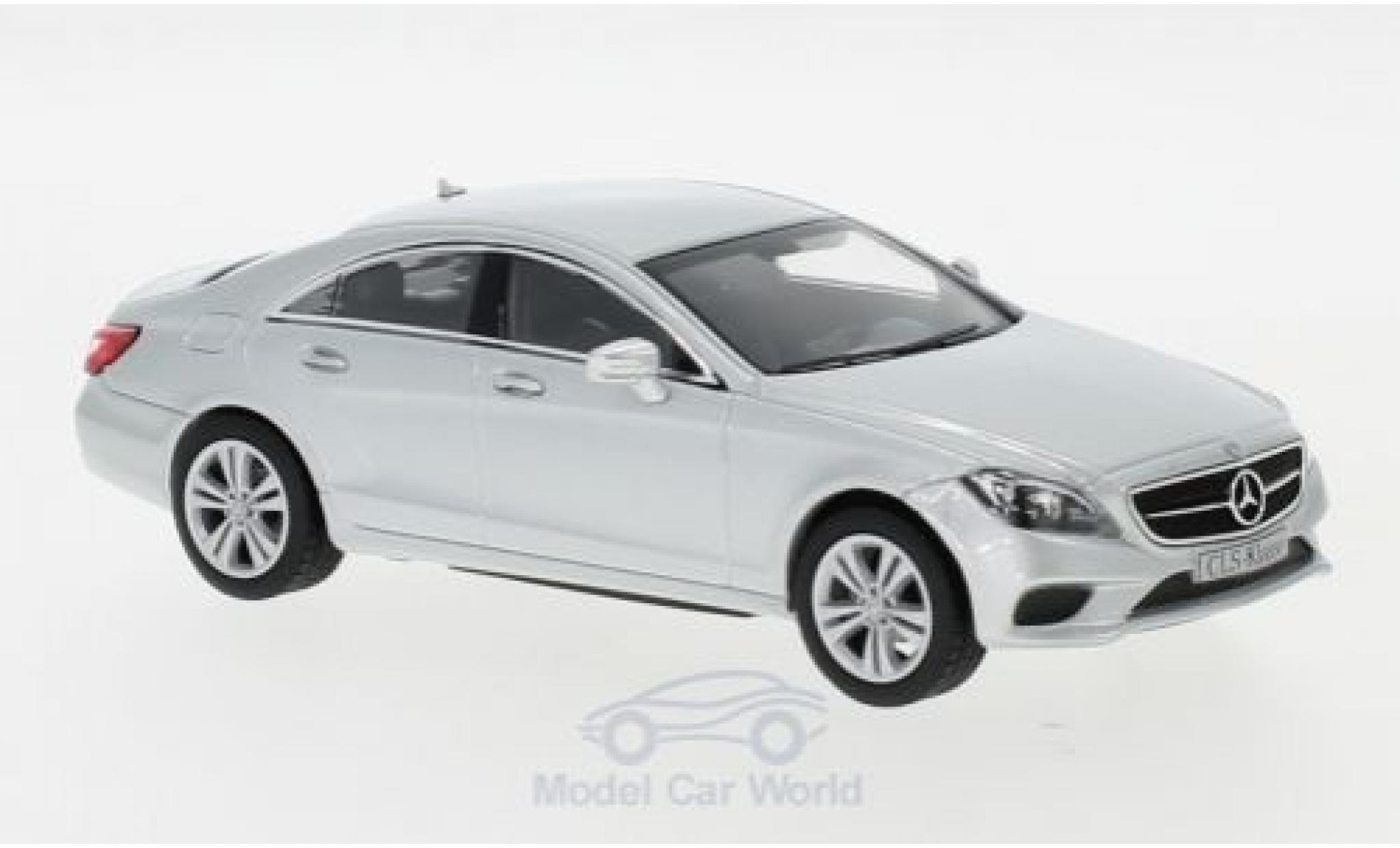 Mercedes CLS 1/43 Norev (C218) grey 2014 diecast model cars