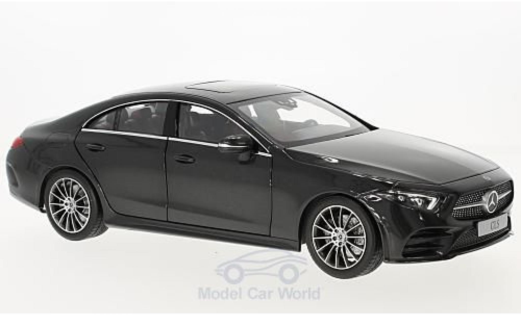 Mercedes CLS 1/18 Norev Coupe (C257) metallic grey 2018 diecast model cars