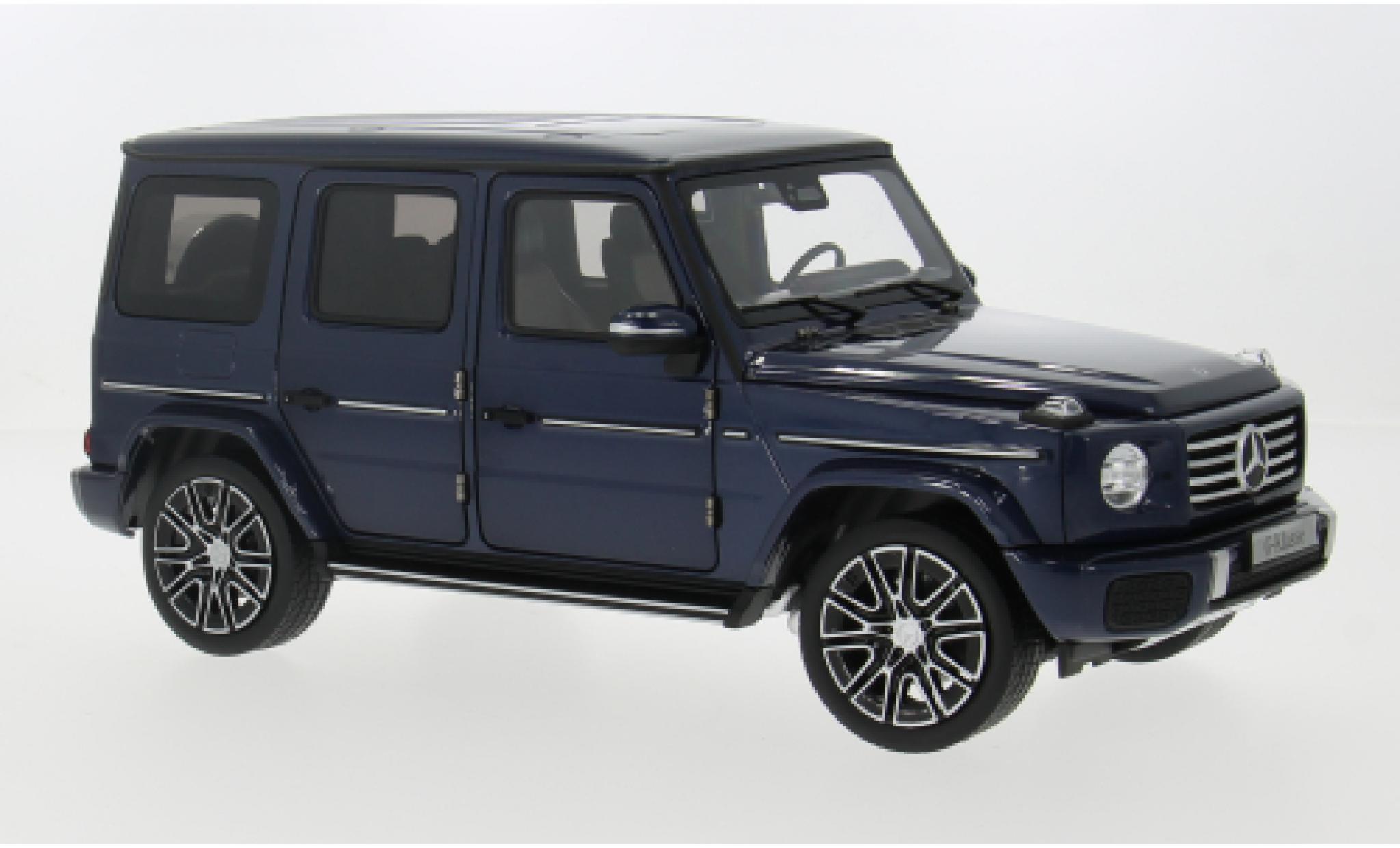 Mercedes Classe G 1/18 I Norev AMG Line (W465) blue 1:18 diecast model cars
