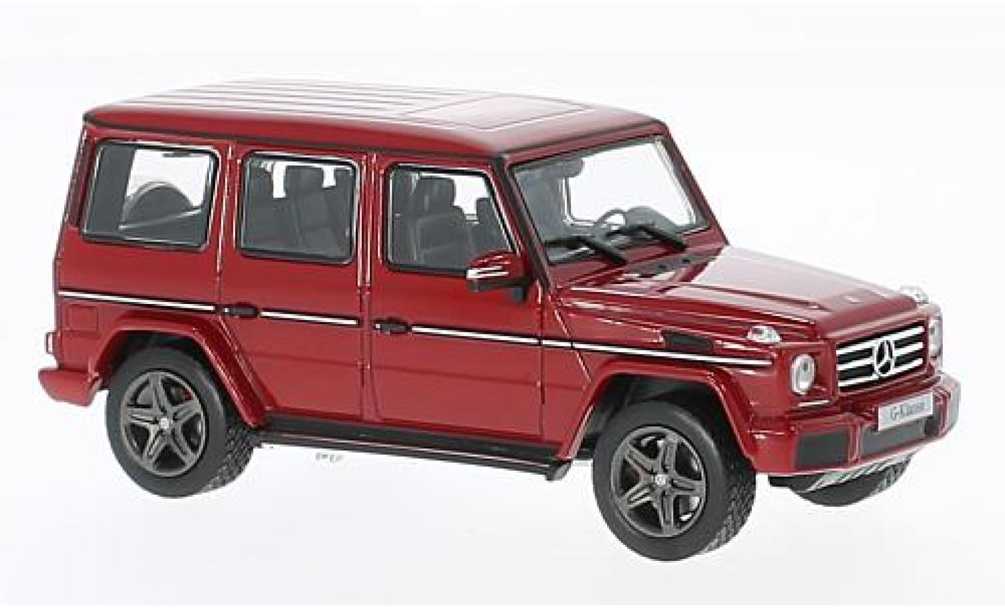 Mercedes Classe G 1/43 Norev (W463) metallic red diecast model cars